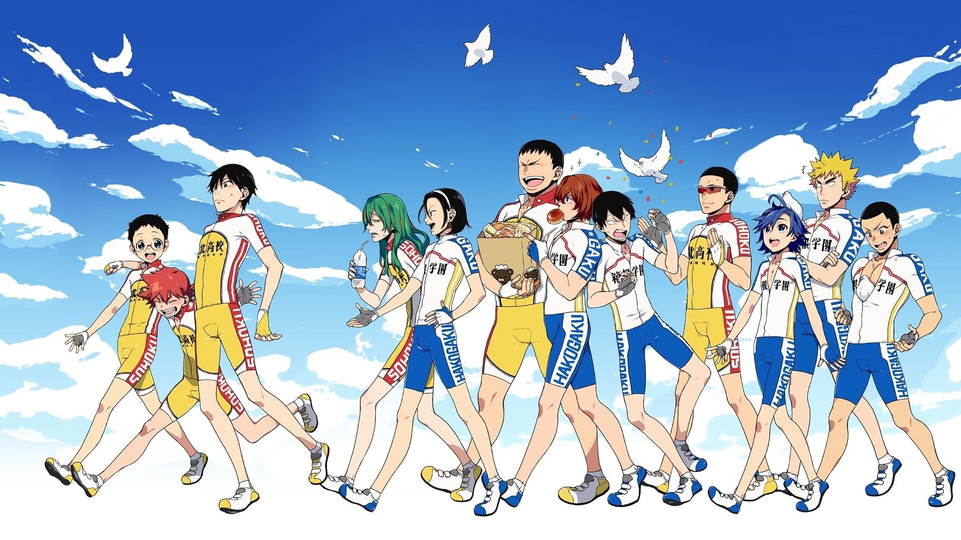 Yowamushi Pedal Background