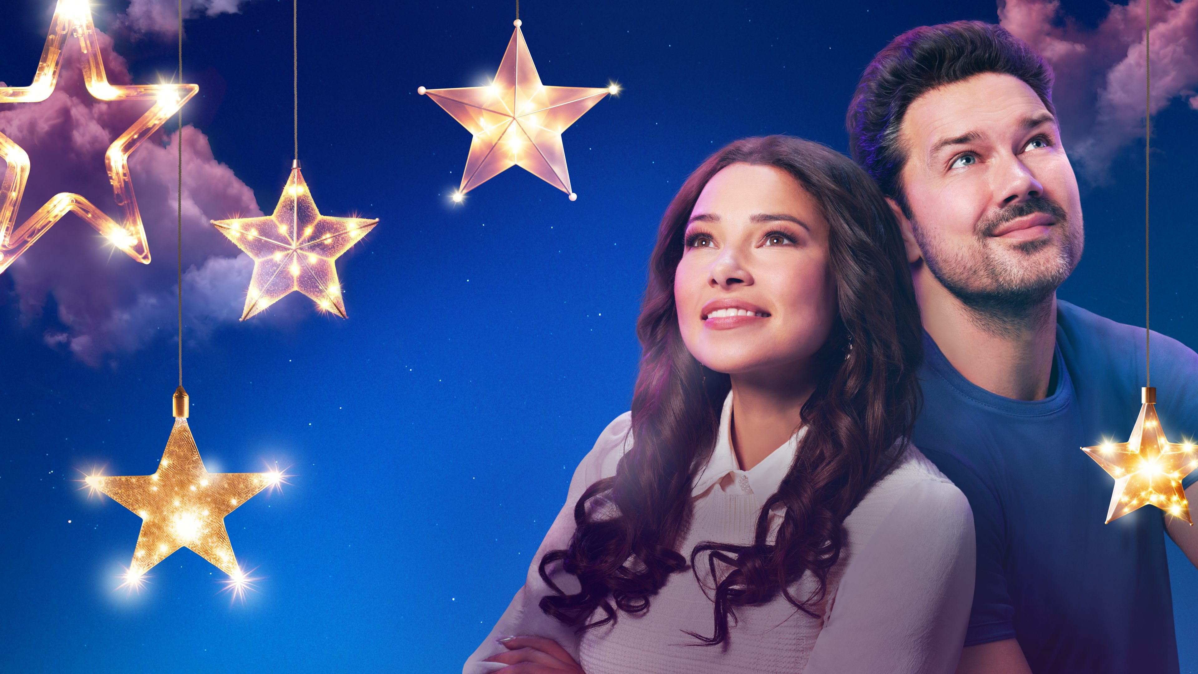 Under the Christmas Sky Background