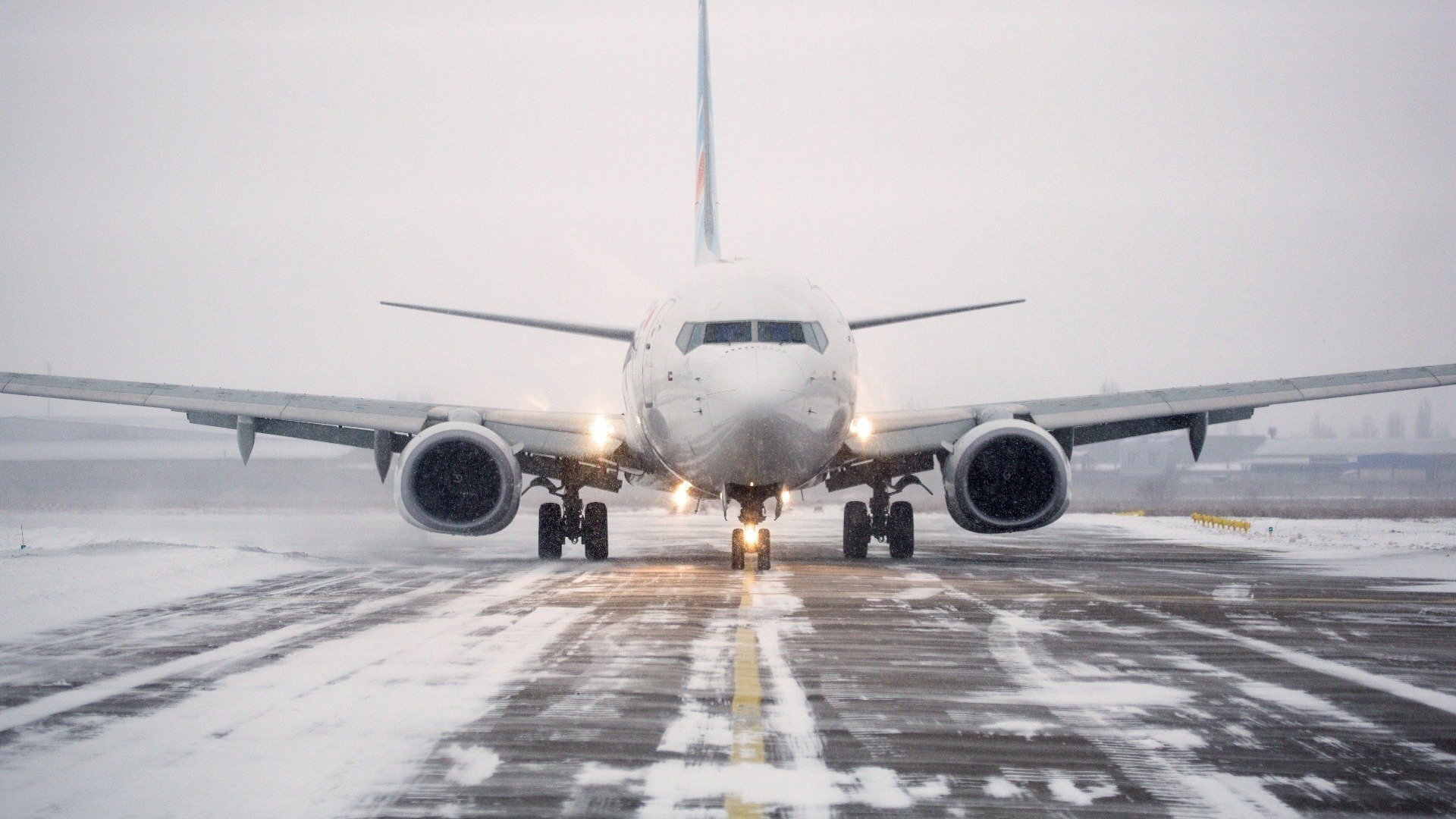 Ice Airport Alaska Background