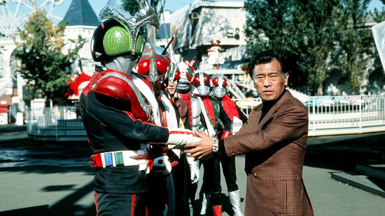 All Together! Seven Kamen Riders!! Background