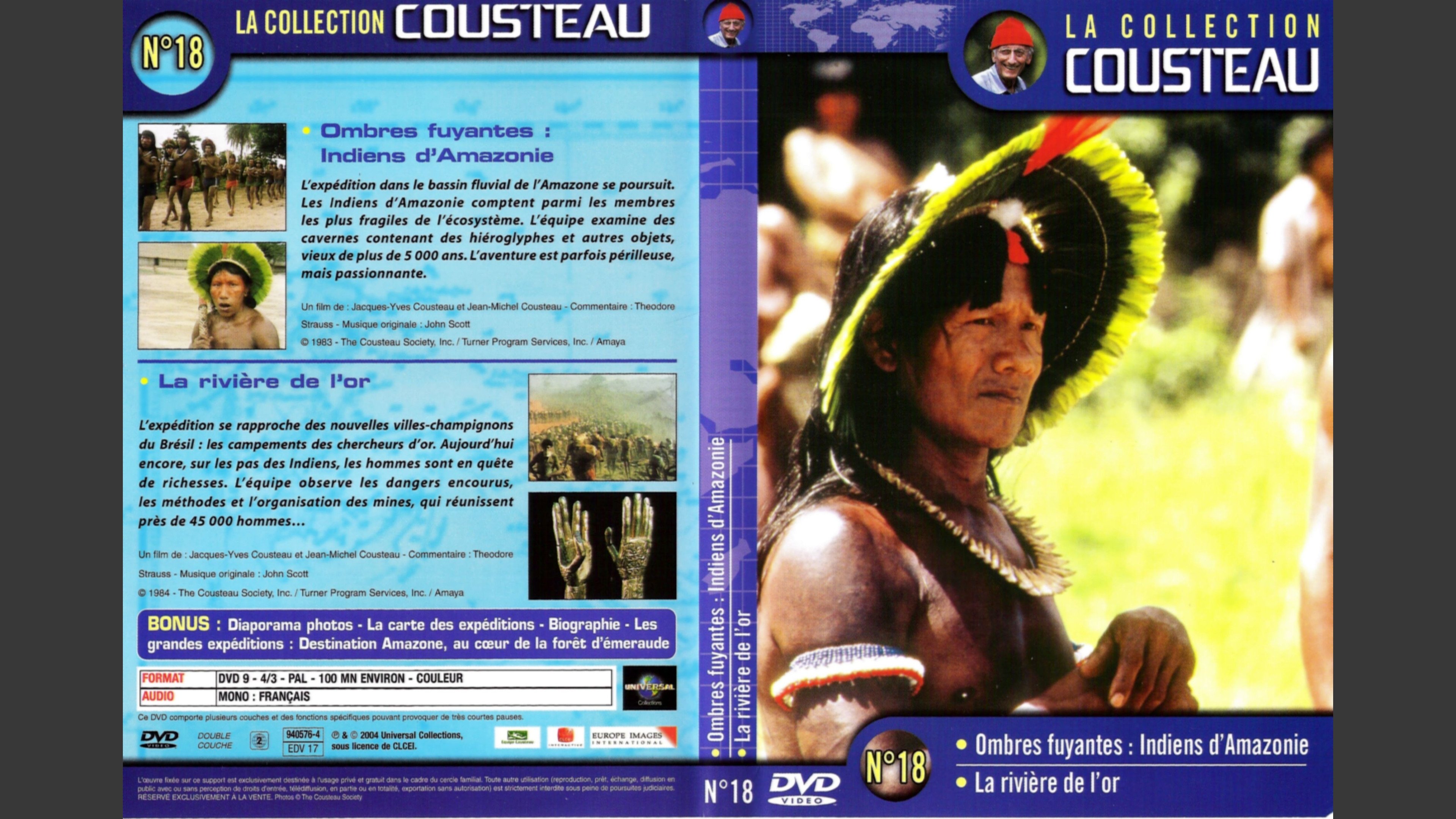 The Cousteau Collection N°18-1 | Fleeing Shadows: Indians of the Amazon Background