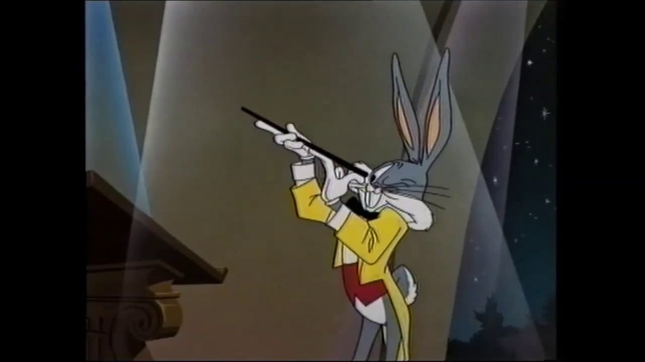 Baton Bunny Background