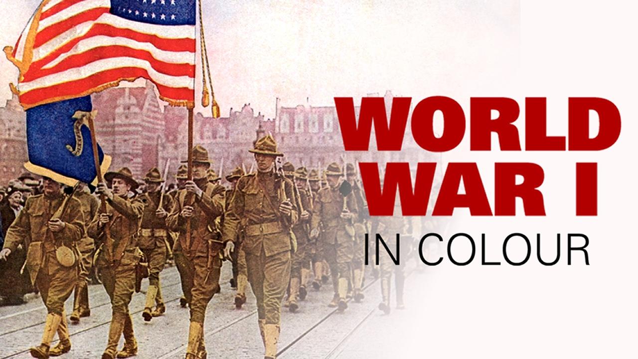 World War 1 in Colour Background