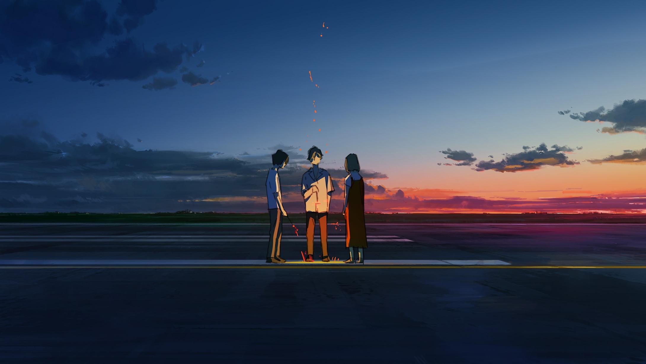 Summer Ghost Background