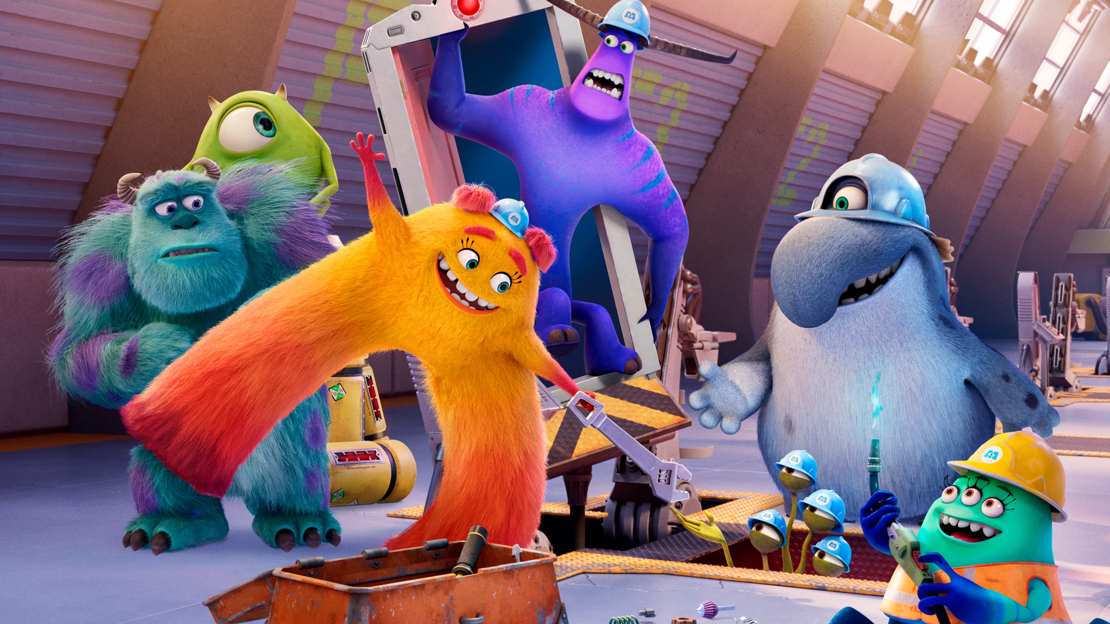 Monsters at Work Background
