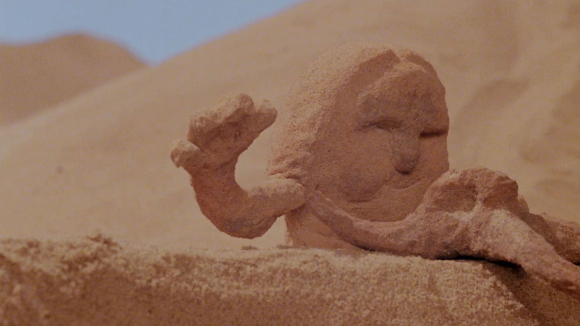 The Sand Castle Background