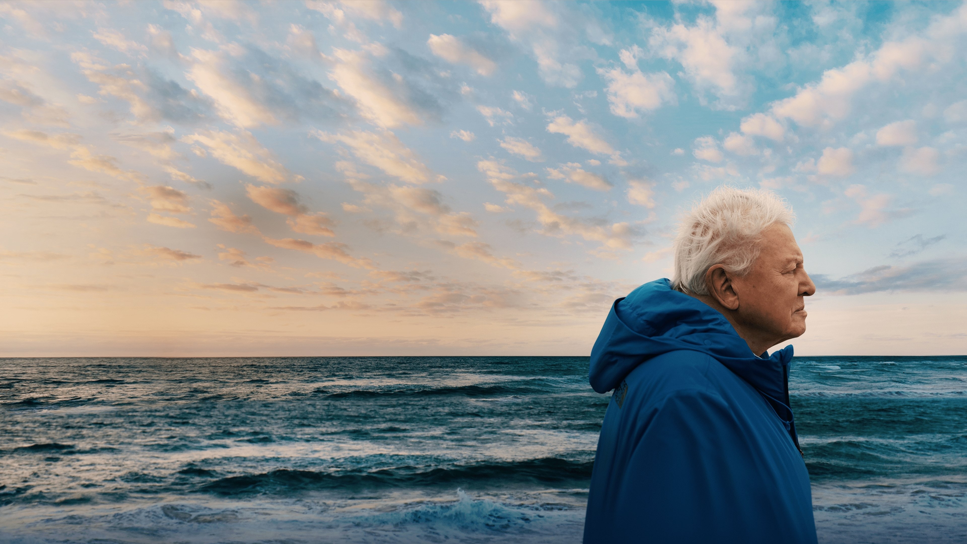 Ocean with David Attenborough Background