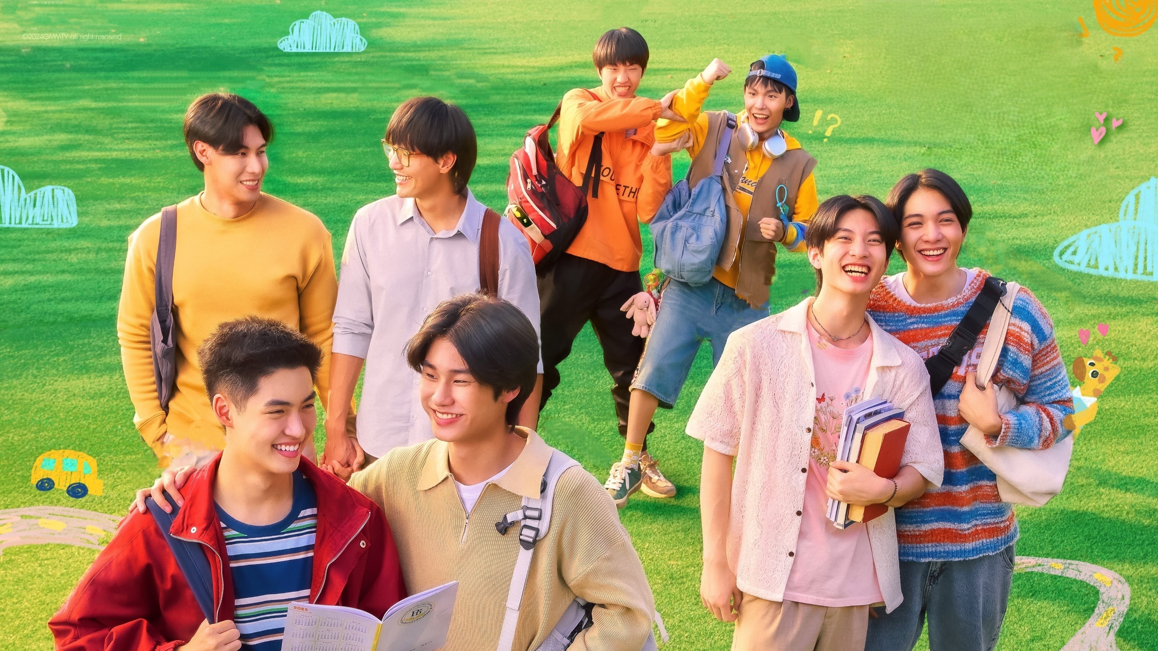 Boys in Love Background