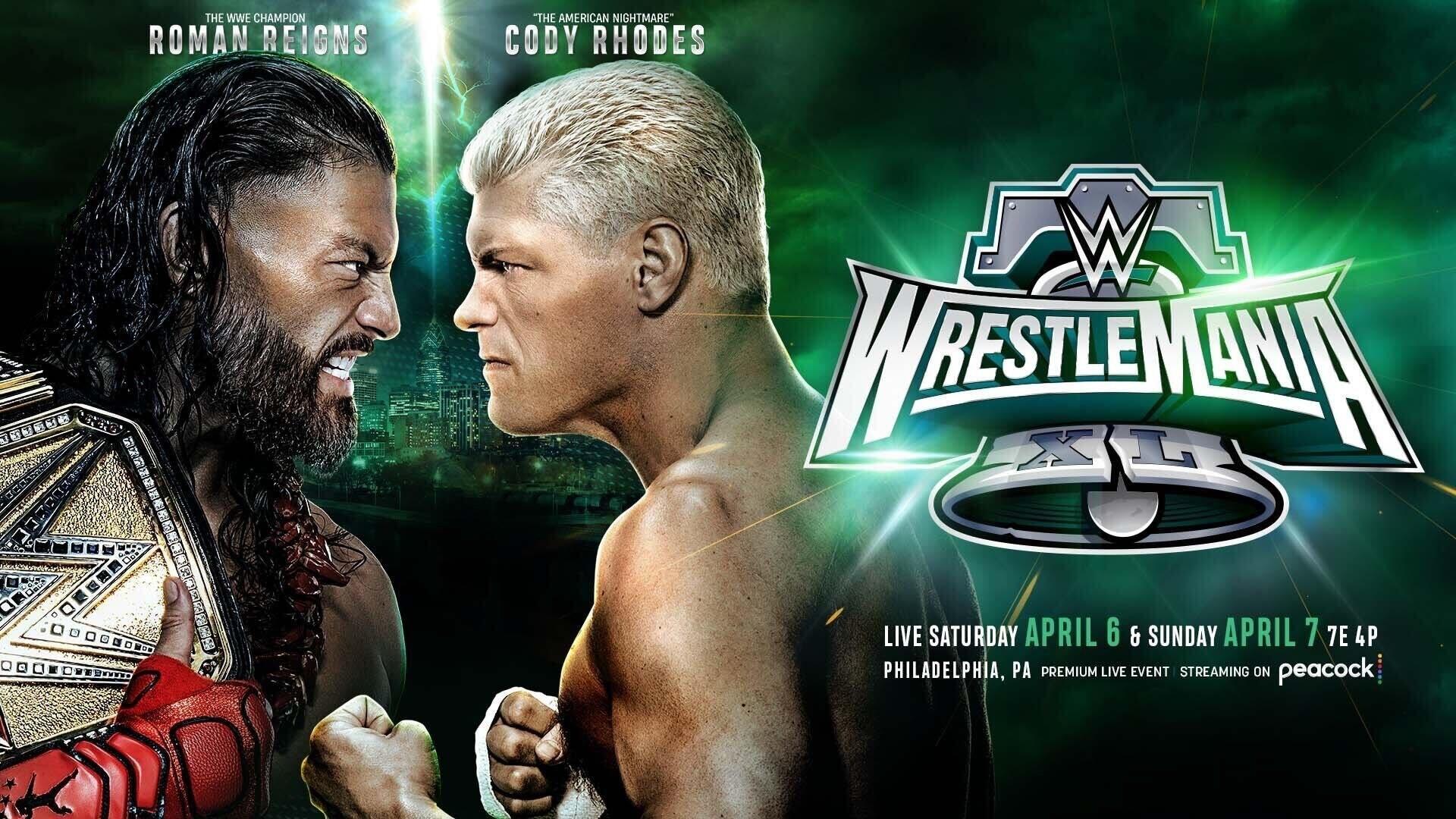 WrestleMania XL Sunday Background