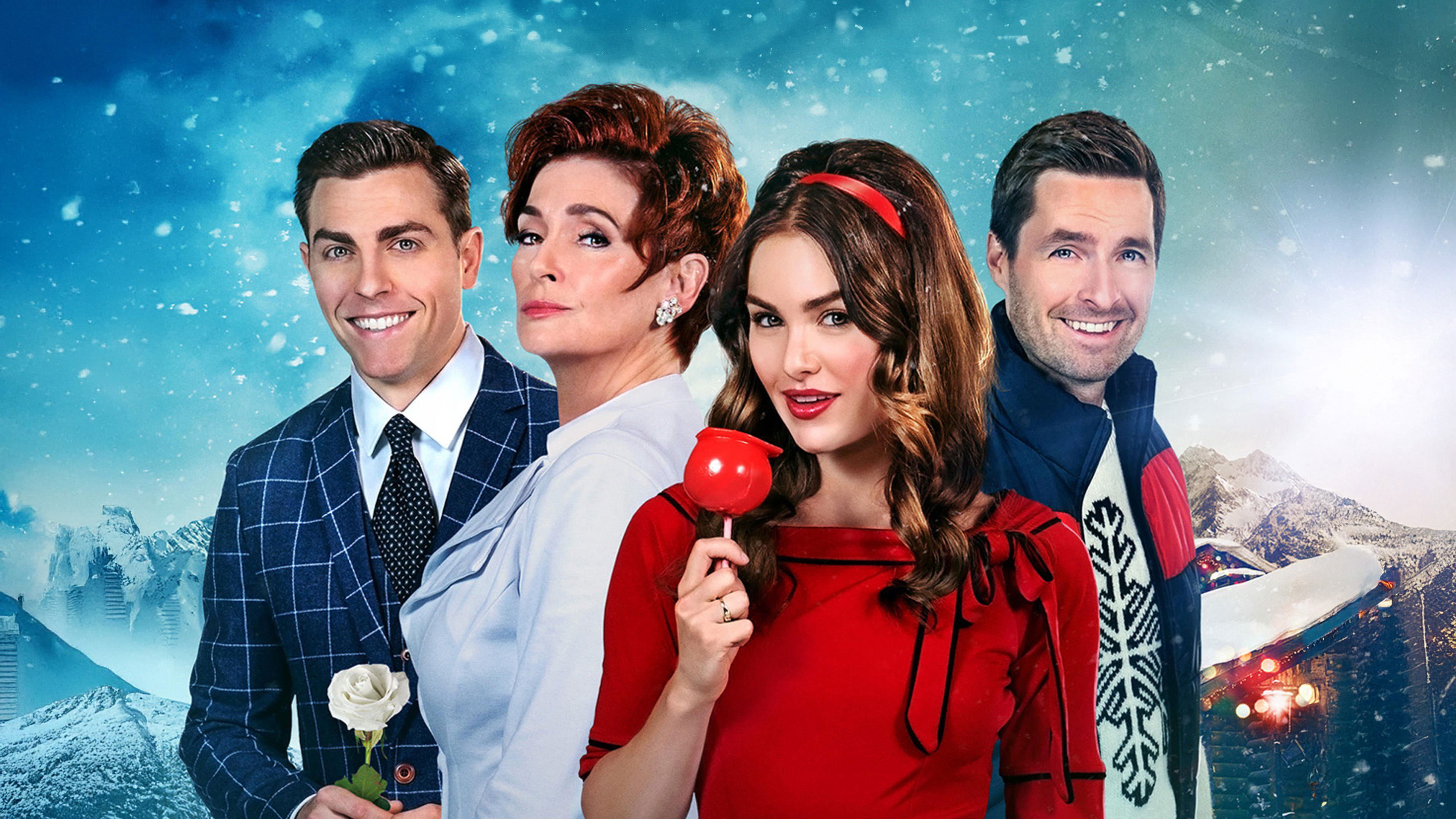A Snow White Christmas Background