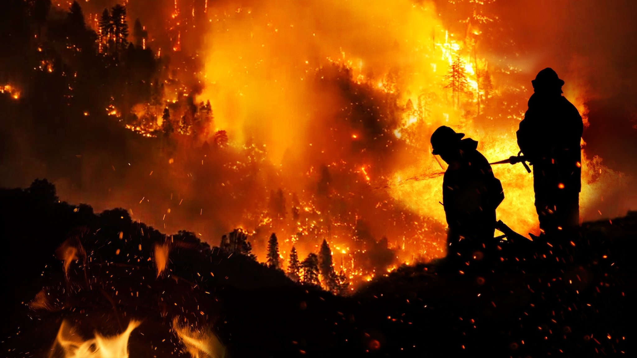 Fire Chasers Background