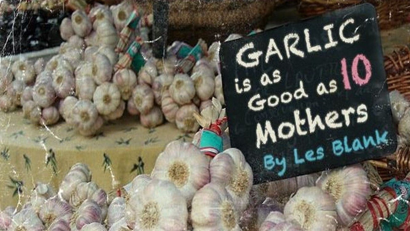 Garlic Is as Good as Ten Mothers Background