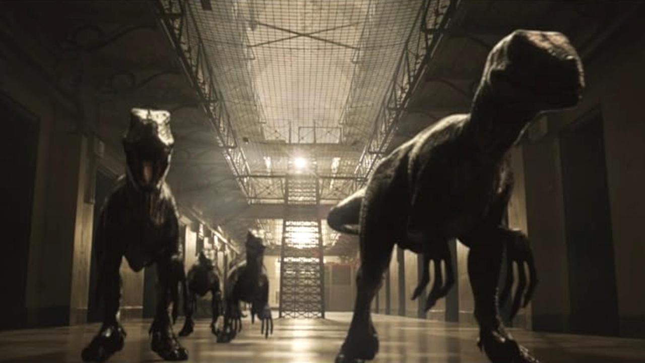 Dinosaur Prison Background
