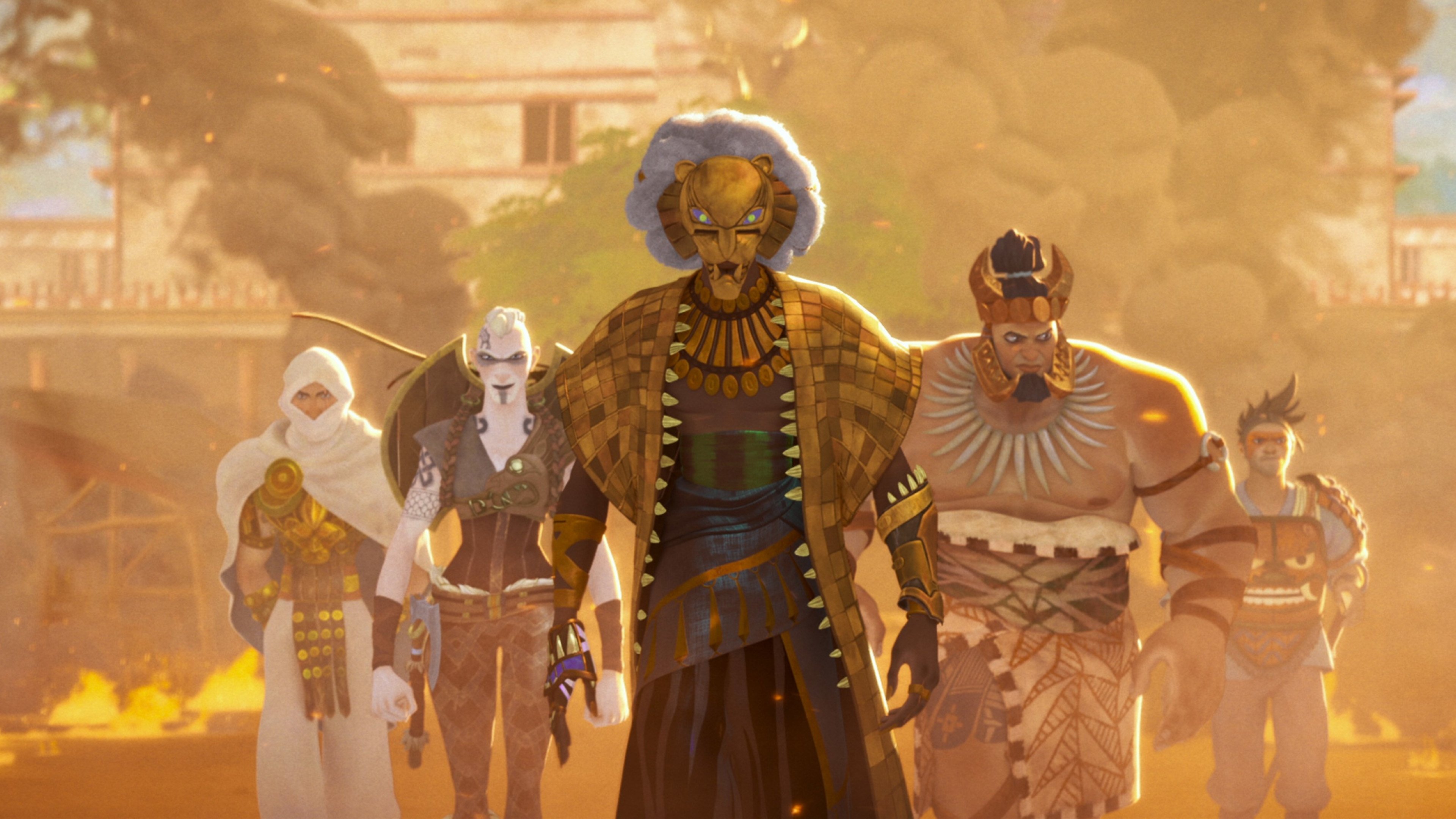 Eyes of Wakanda Background
