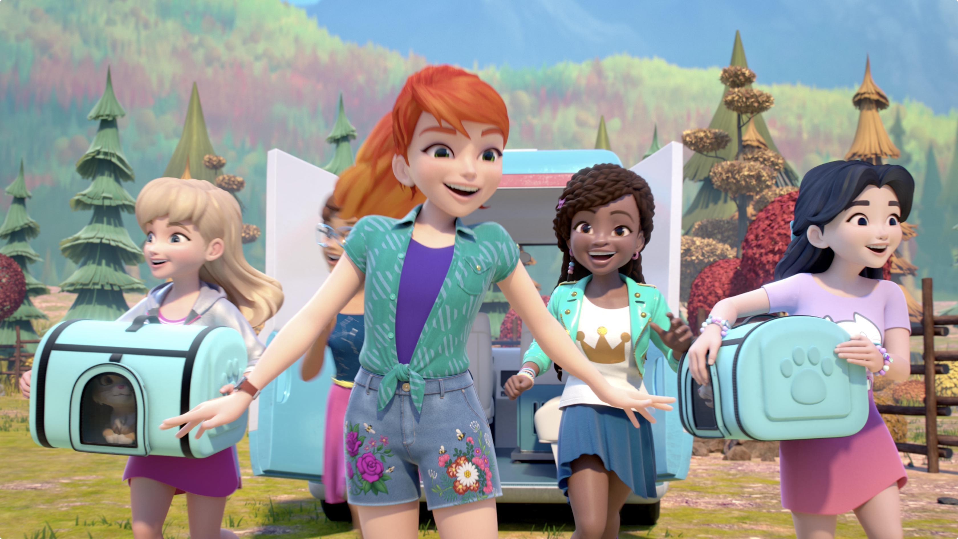 LEGO Friends: Girls on a Mission Background