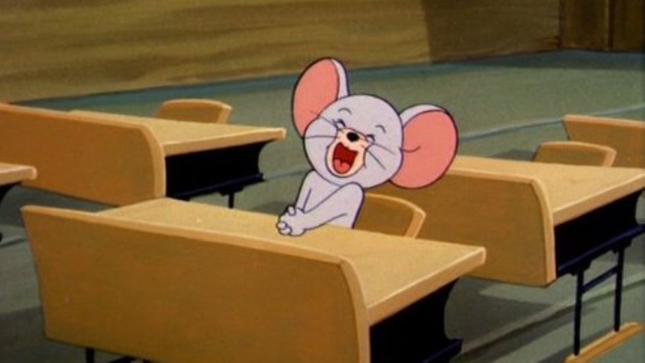 Little School Mouse Background