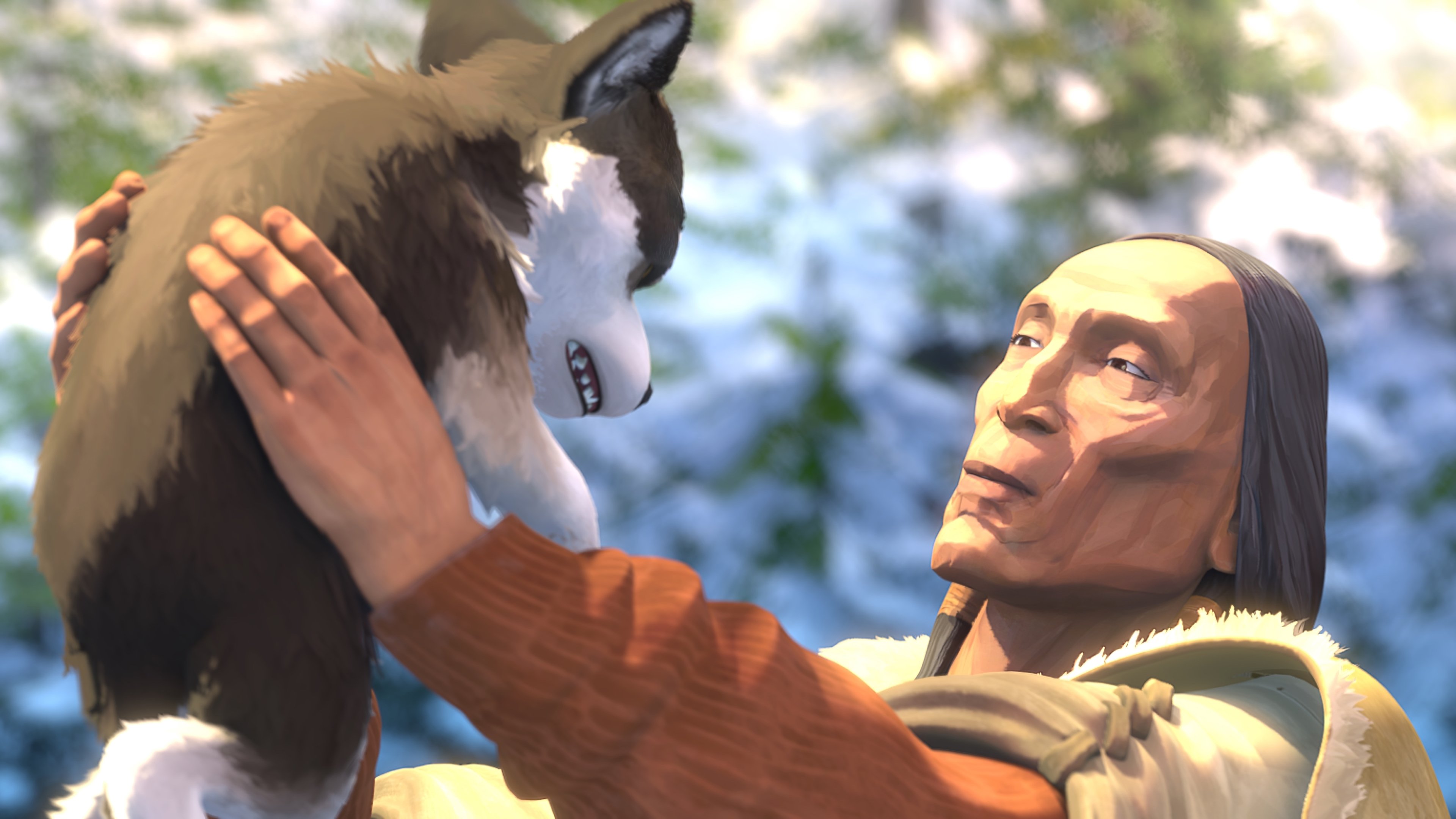 White Fang Background