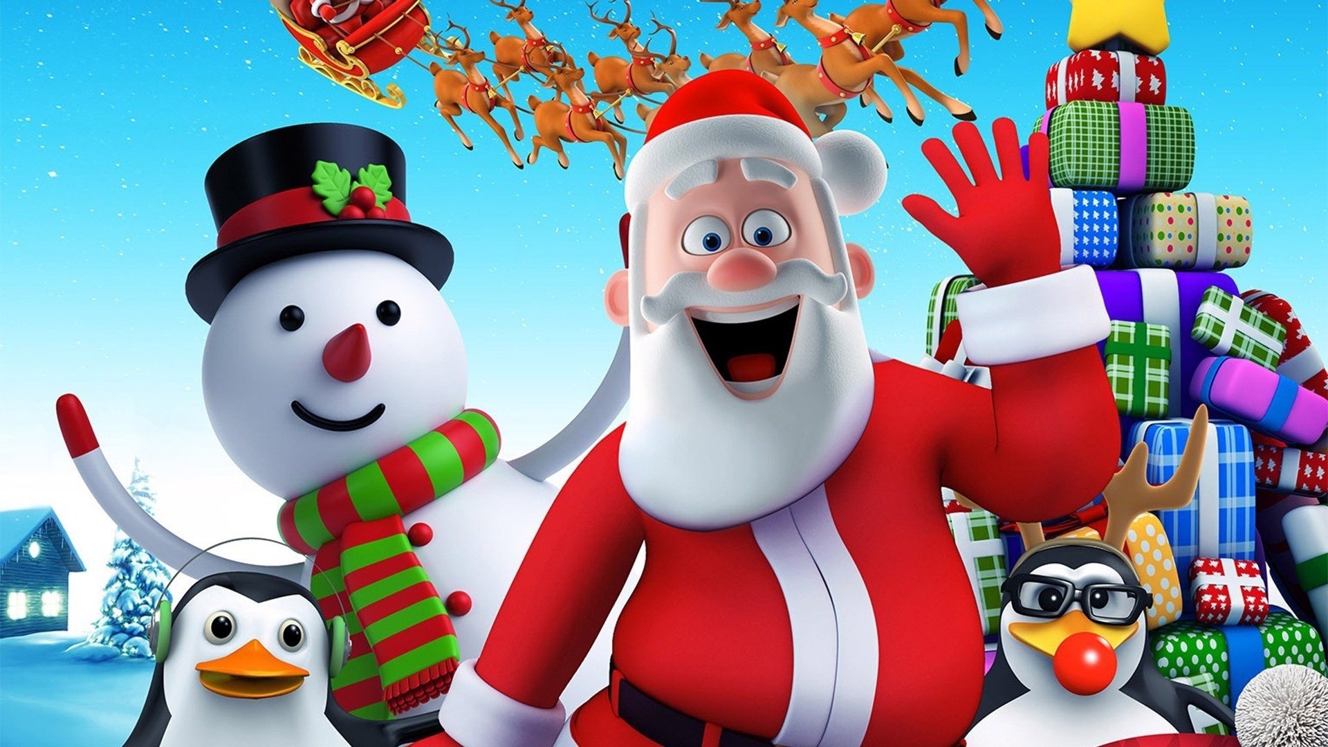 A Frozen Christmas 2 Background