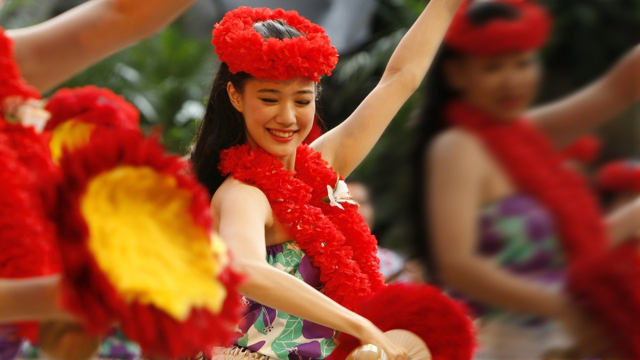 Hula Girls Background