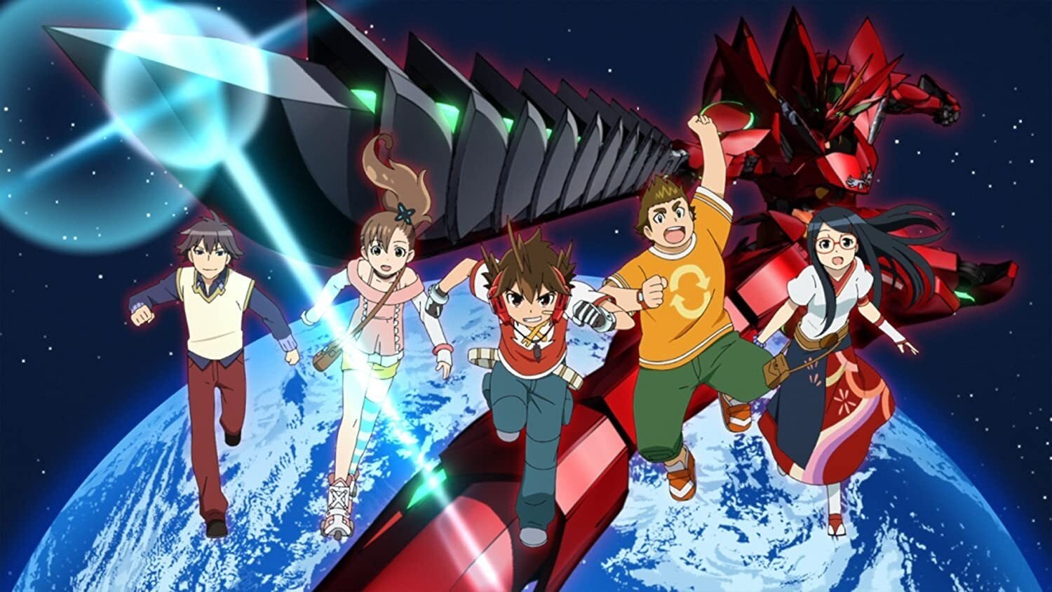 Hyper Speed Transforming Gyrozetter Background