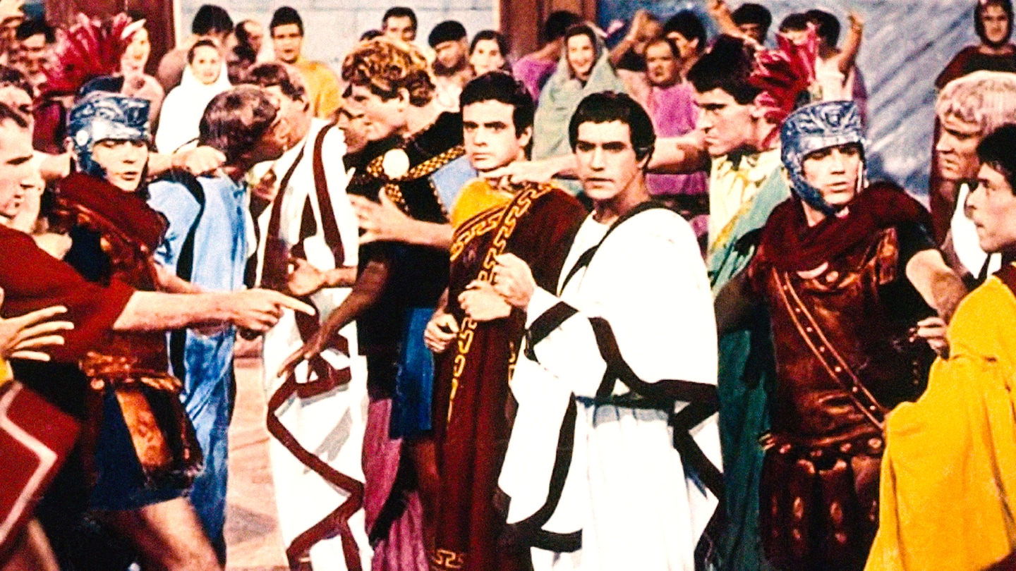 Caesar Against the Pirates Background