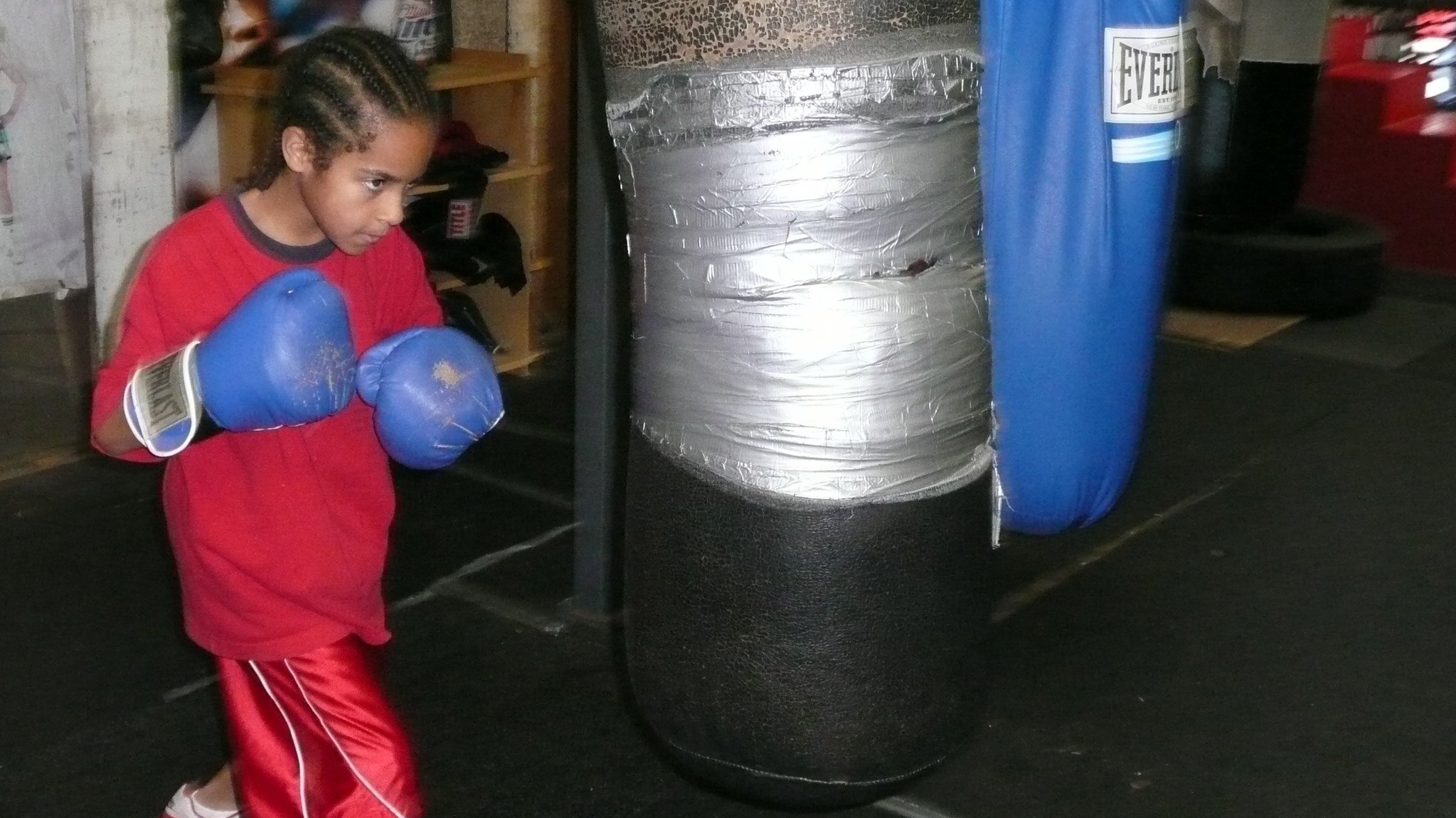 Boxing Gym Background