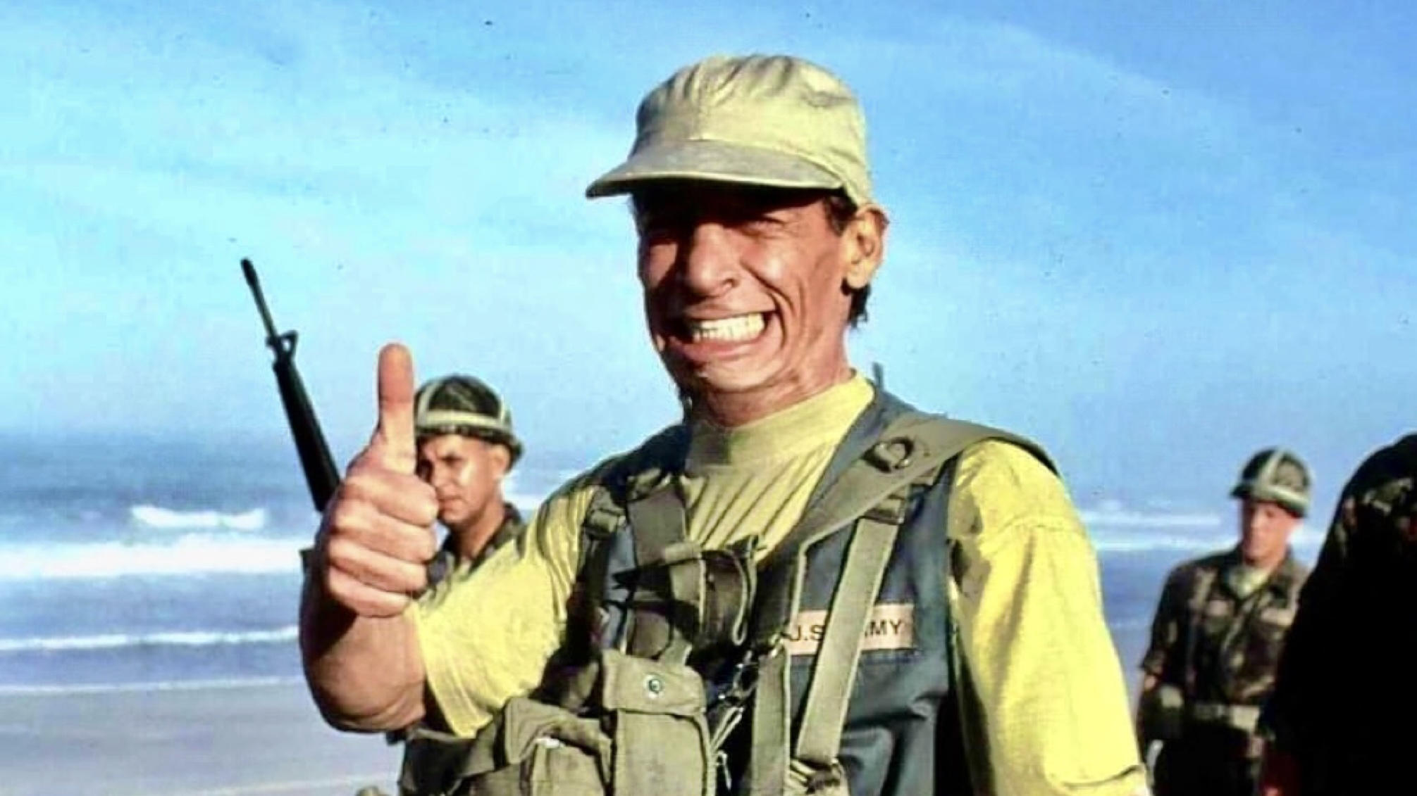 Ernest in the Army Background