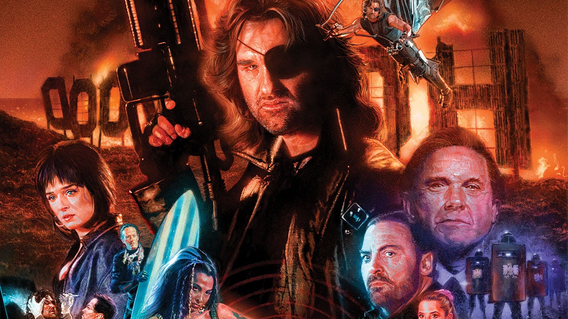 Escape from L.A. Background