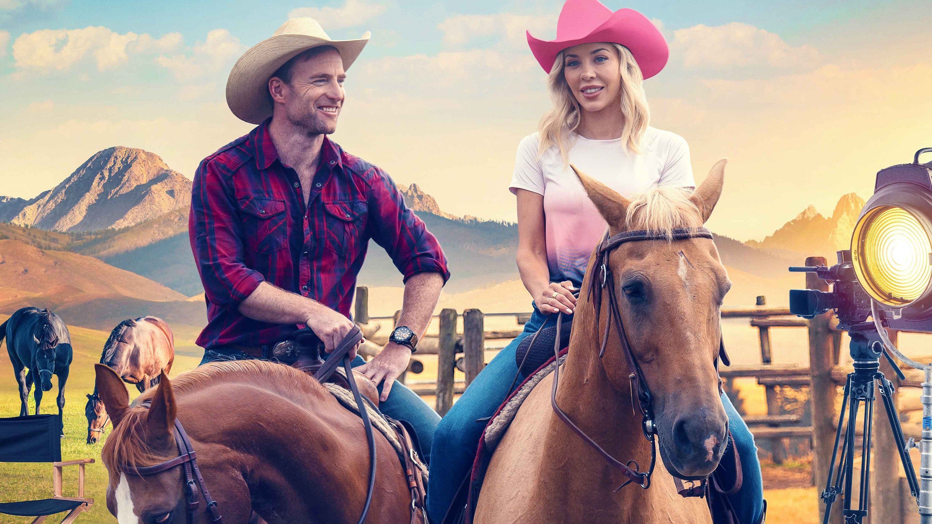 The Movie Star and the Cowboy Background