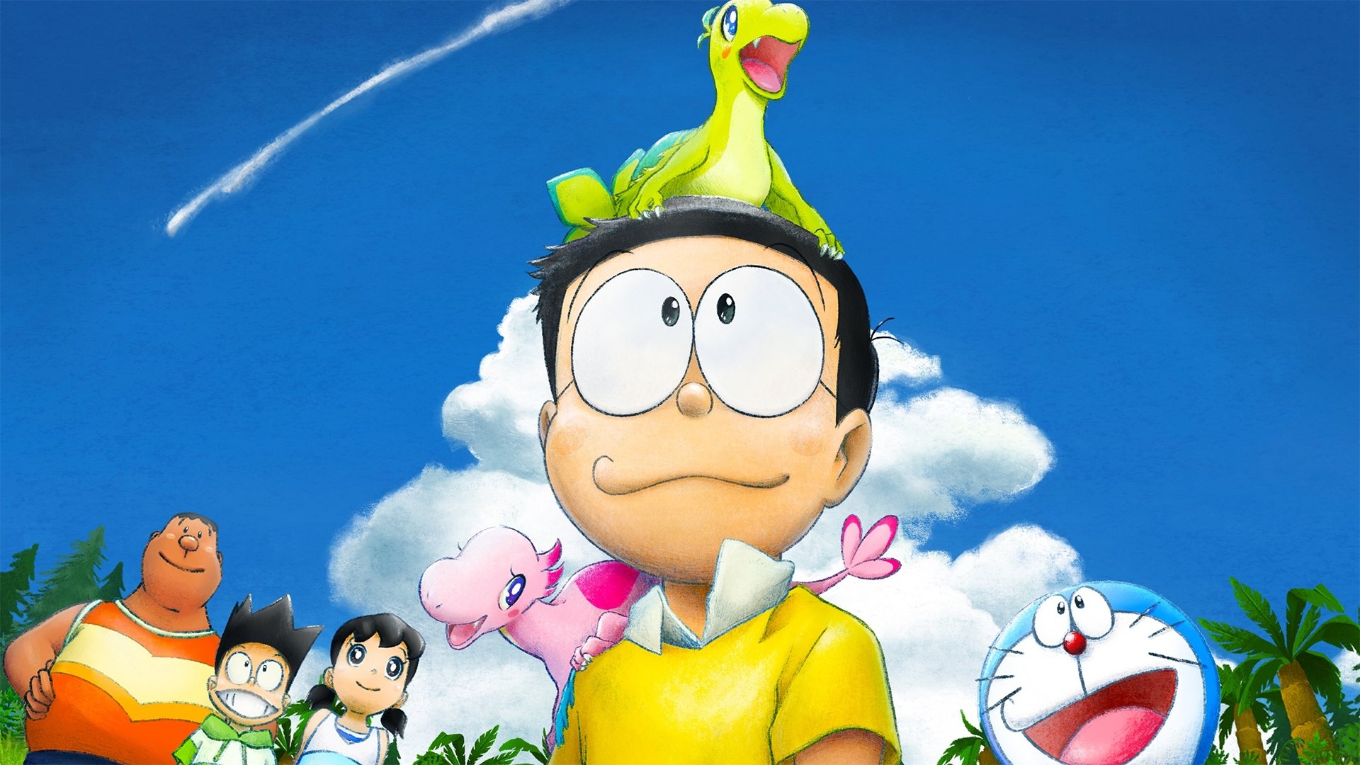 Doraemon: Nobita's New Dinosaur Background