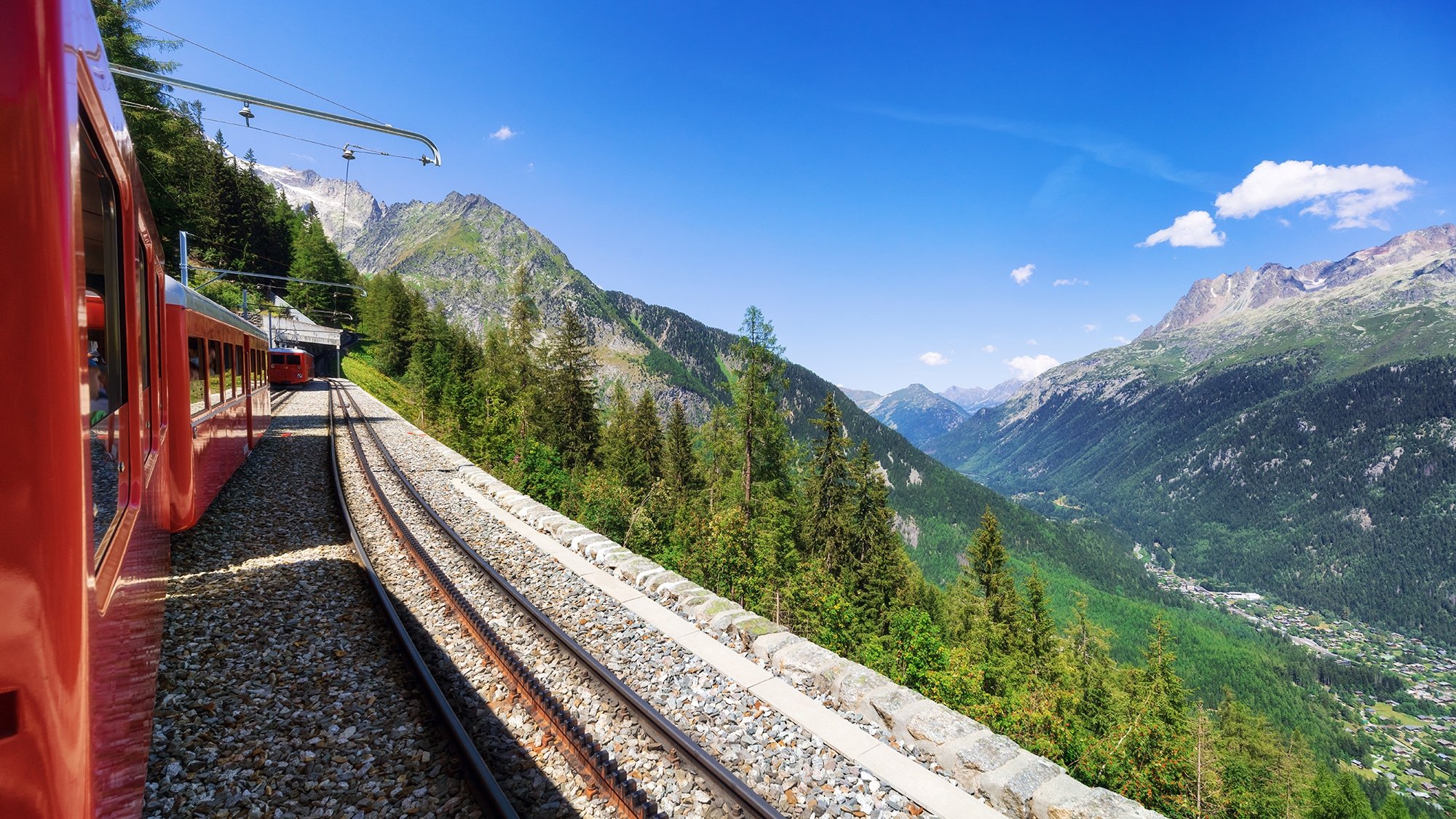 Sur les rails de France Background