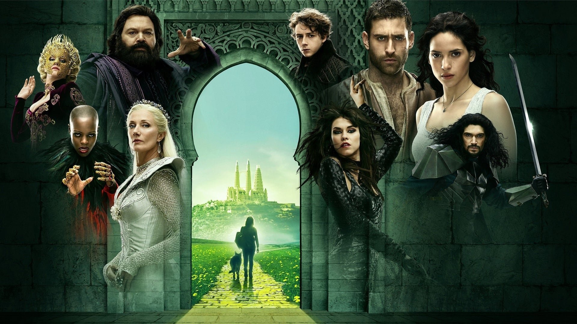 Emerald City Background