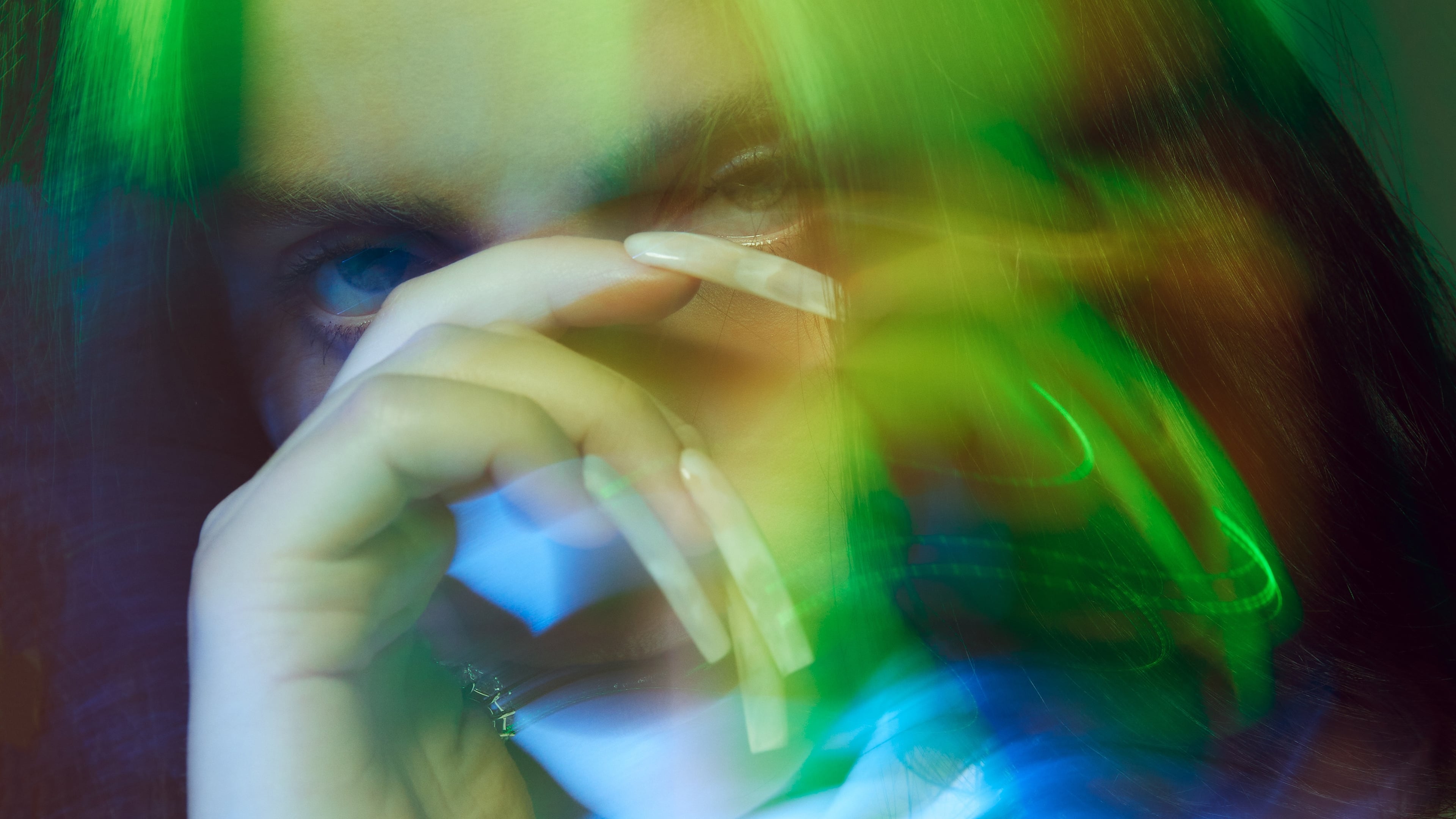 Billie Eilish: The World's a Little Blurry Background