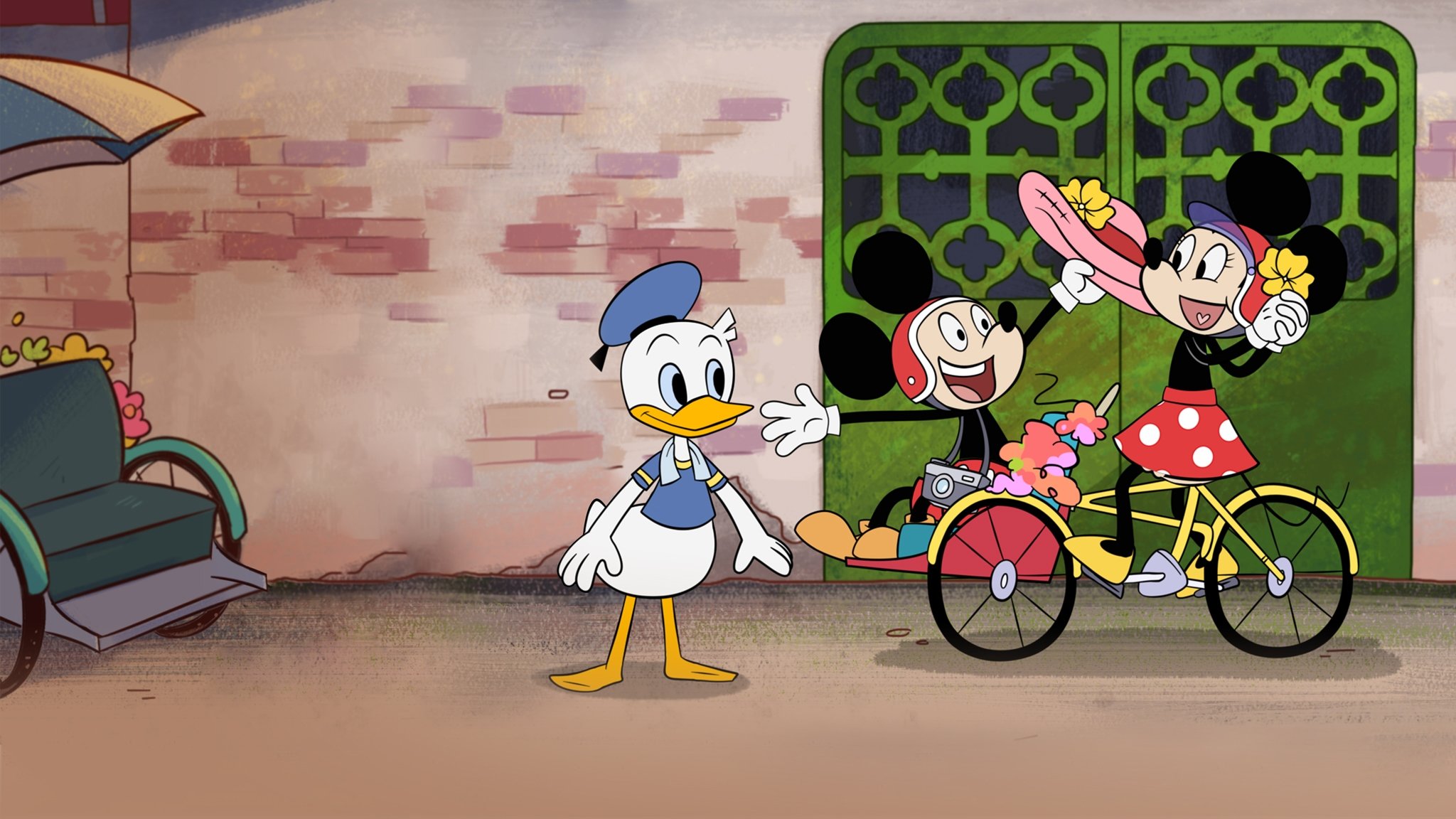 Mickey Go Local Background