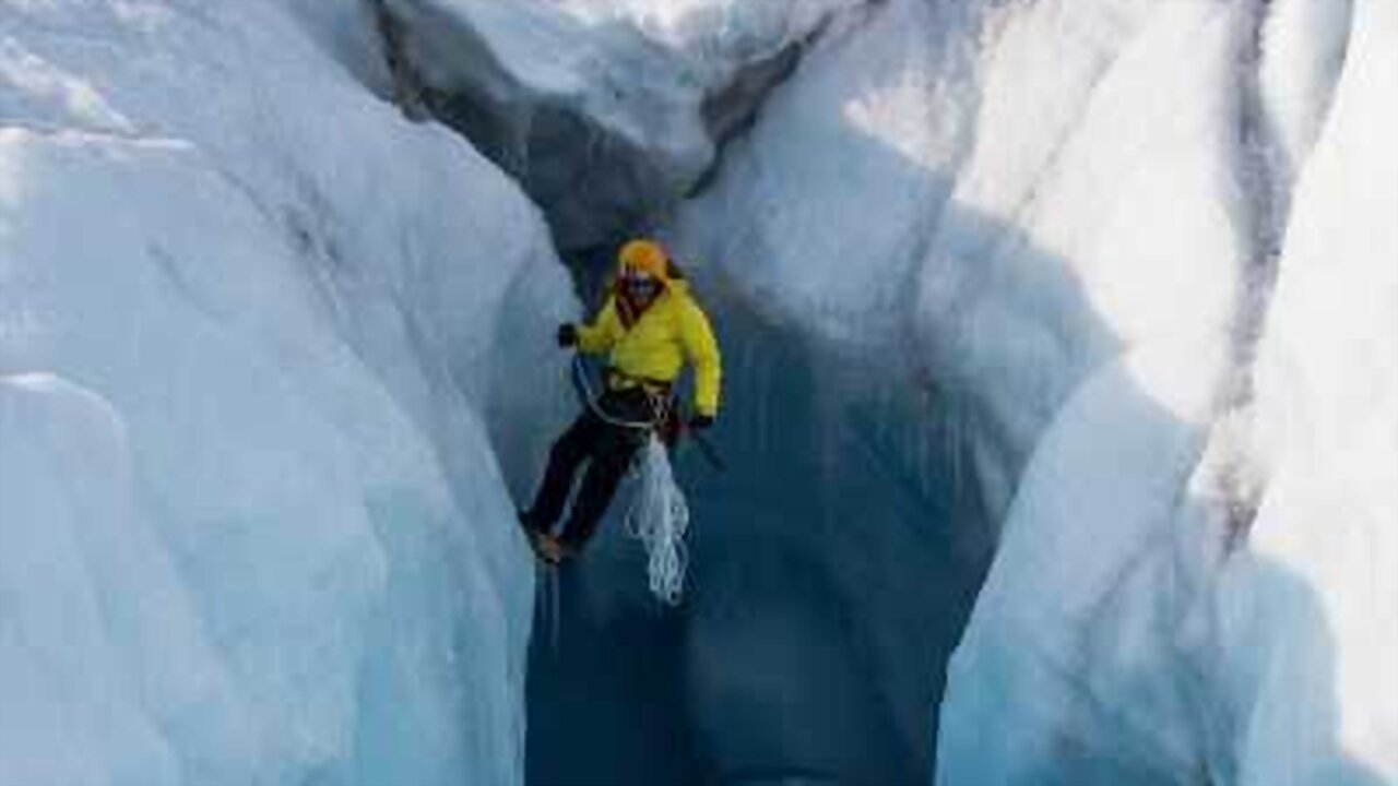 Beneath the ice Background