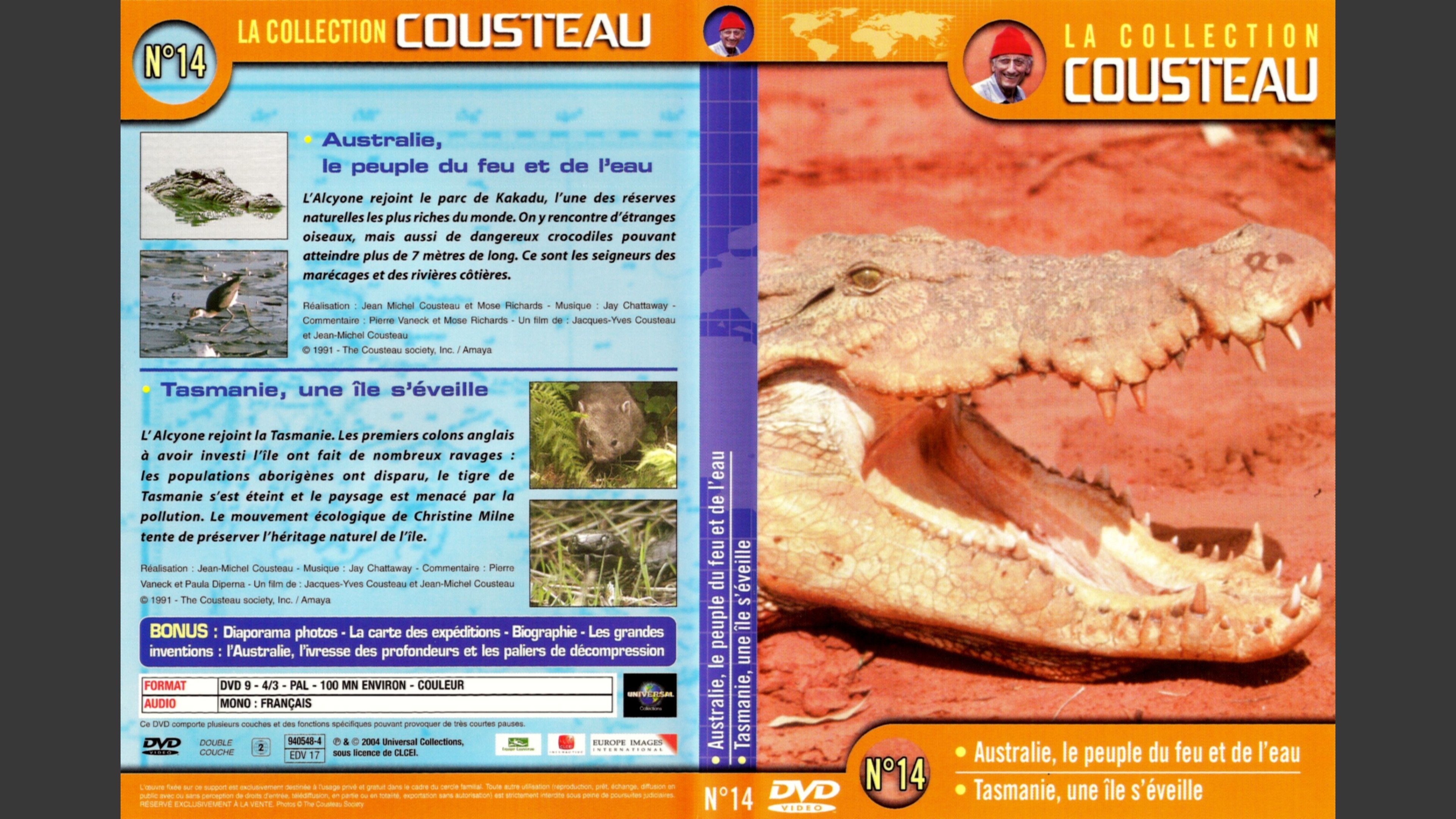 The Cousteau Collection N°14-1 | Australia: The People of Water and Fire Background
