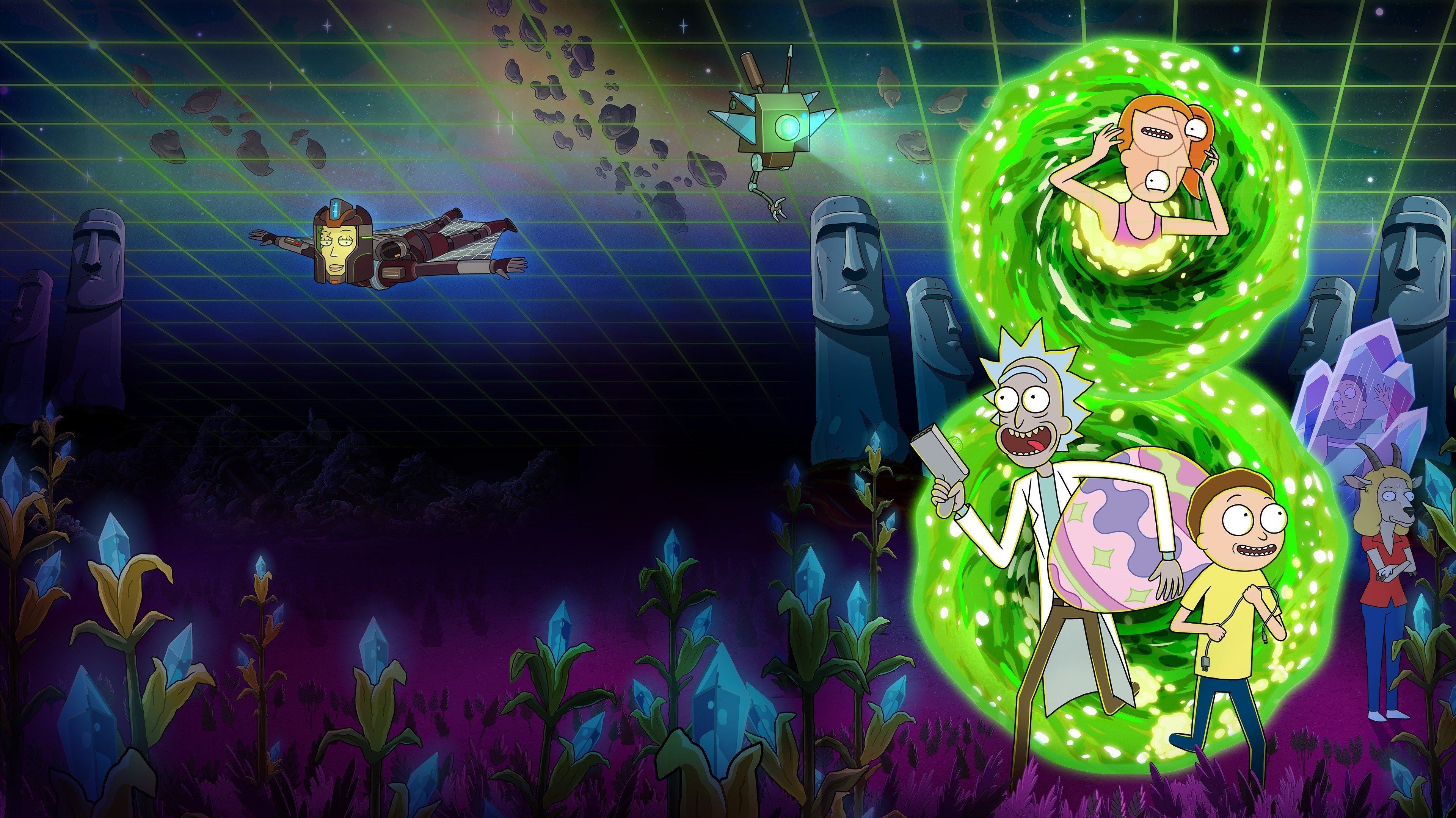 Rick and Morty Background (Backdrop)