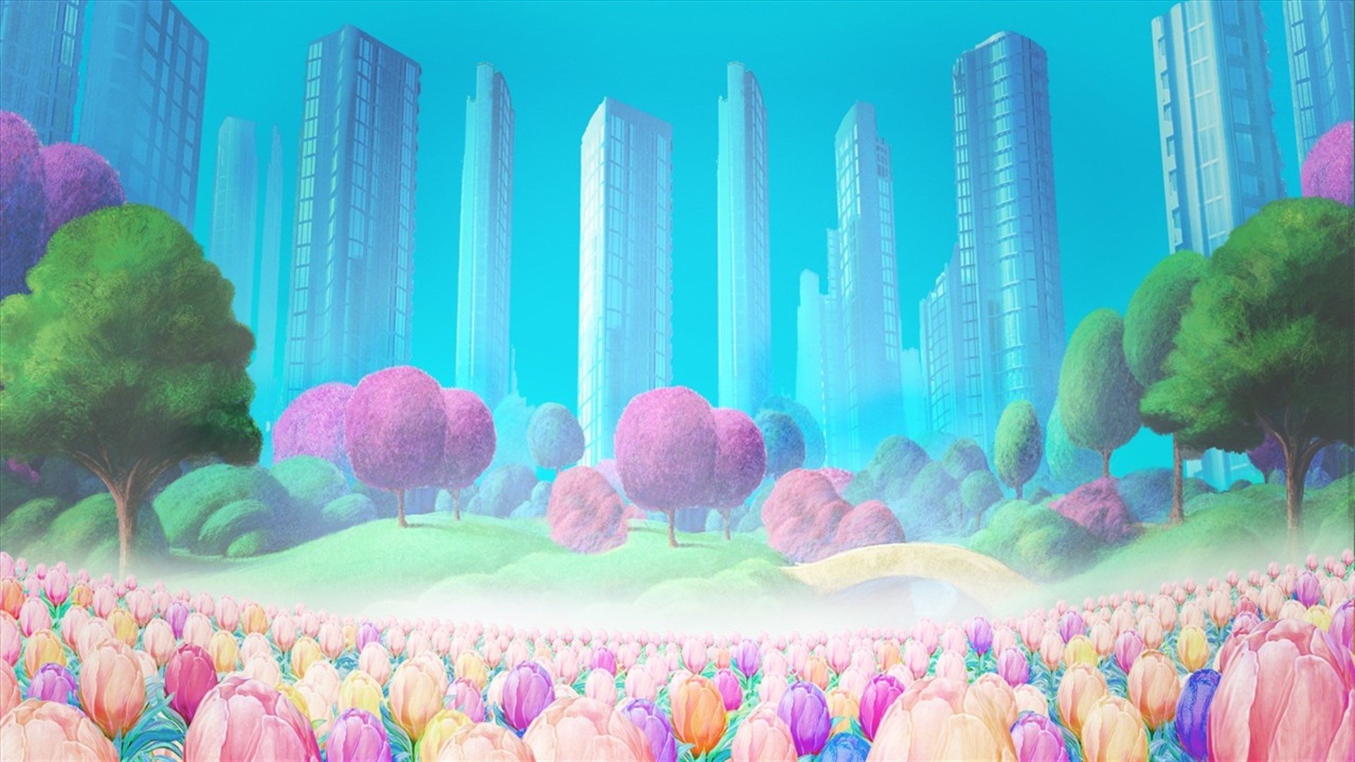 Barbie Presents: Thumbelina Background