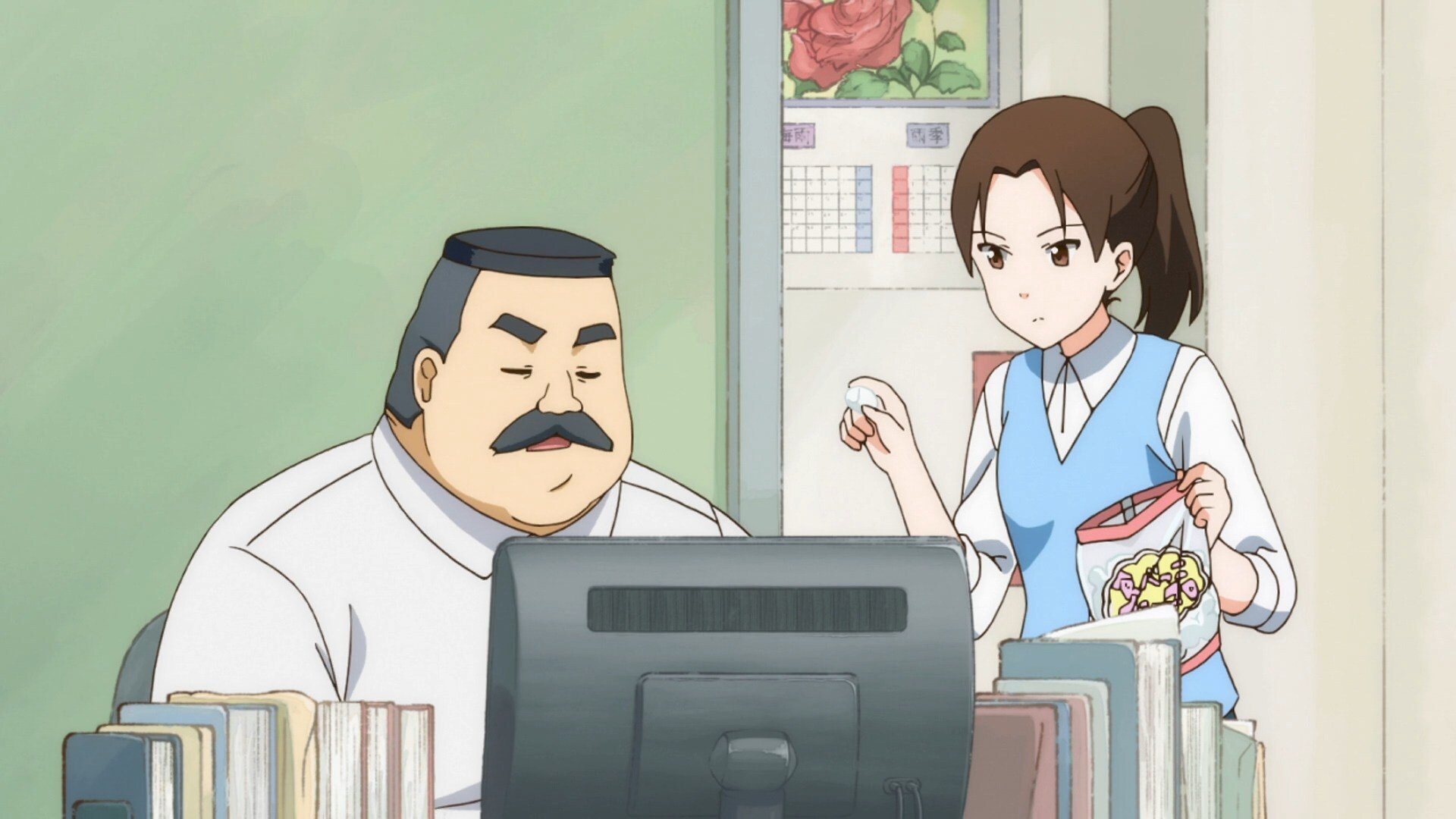 Ojisan and Marshmallow Background