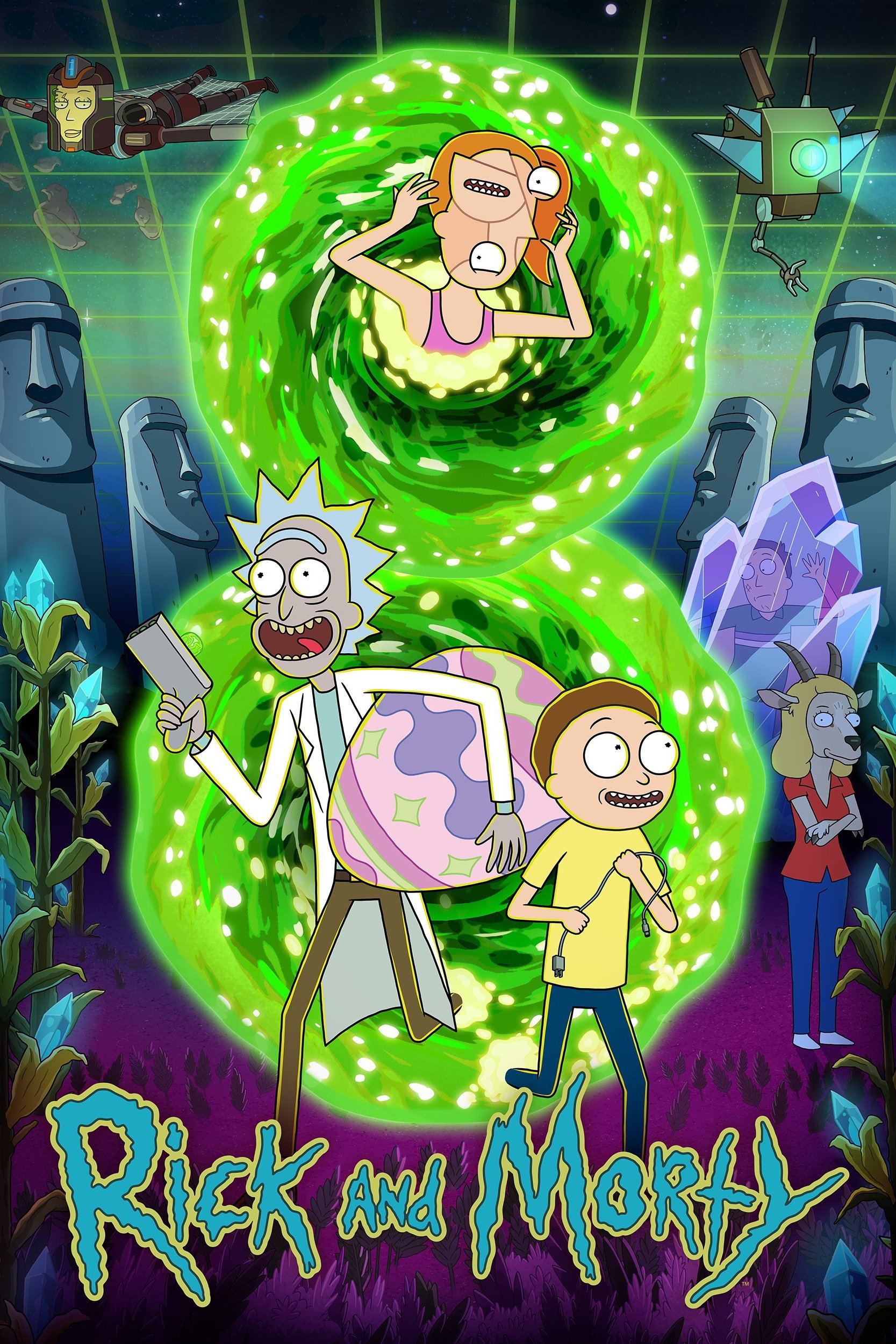 Rick and Morty Background (Poster)