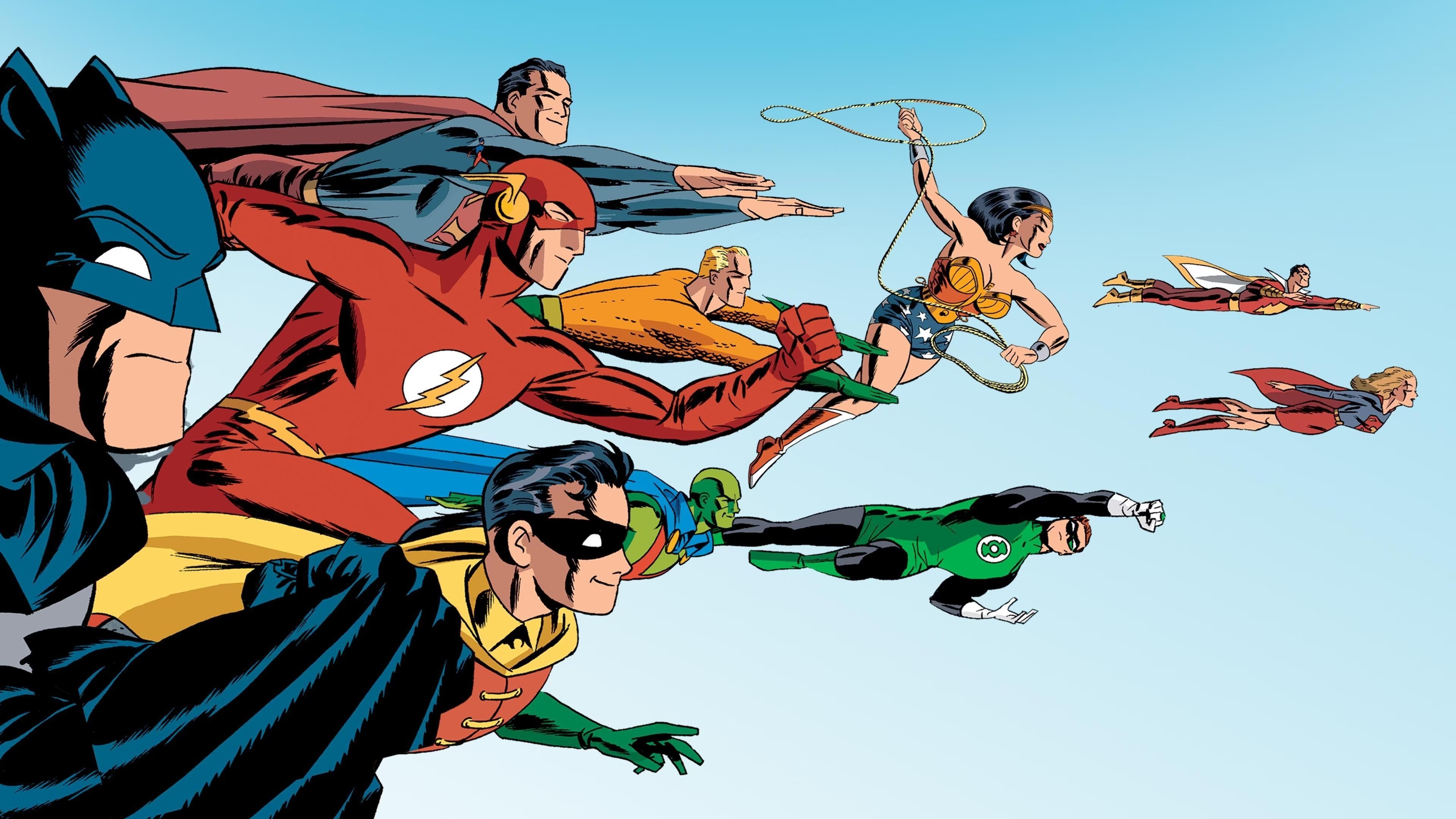 Justice League: The New Frontier Background