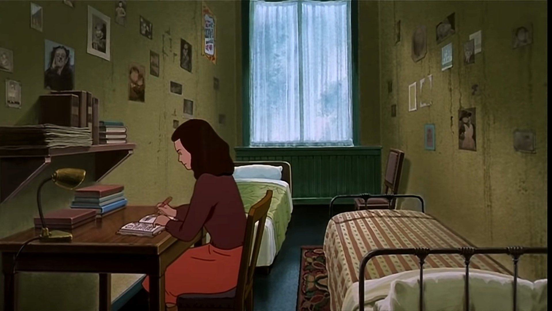 Anne Frank's Diary Background