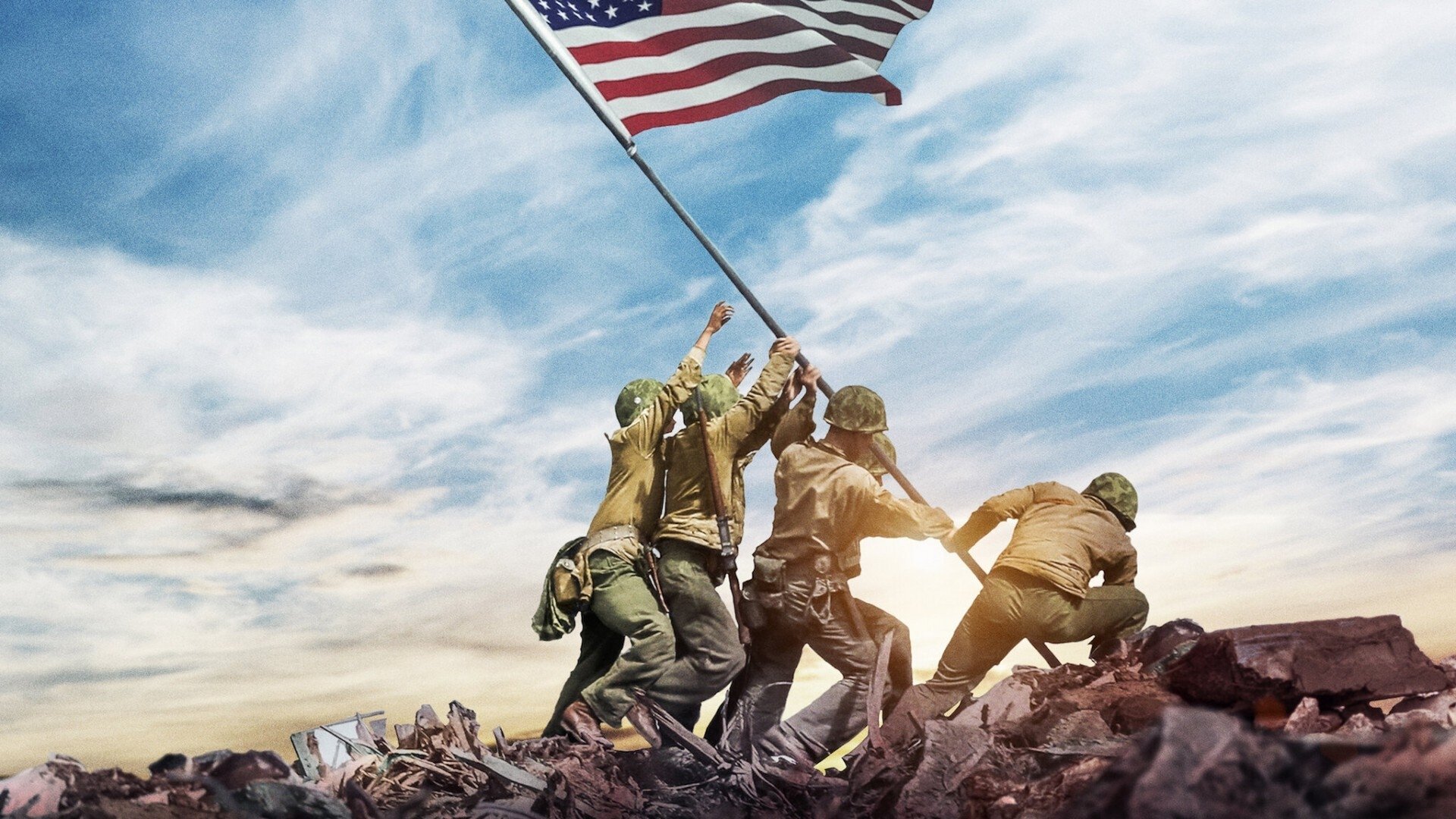 WWII in Color: Road to Victory Background