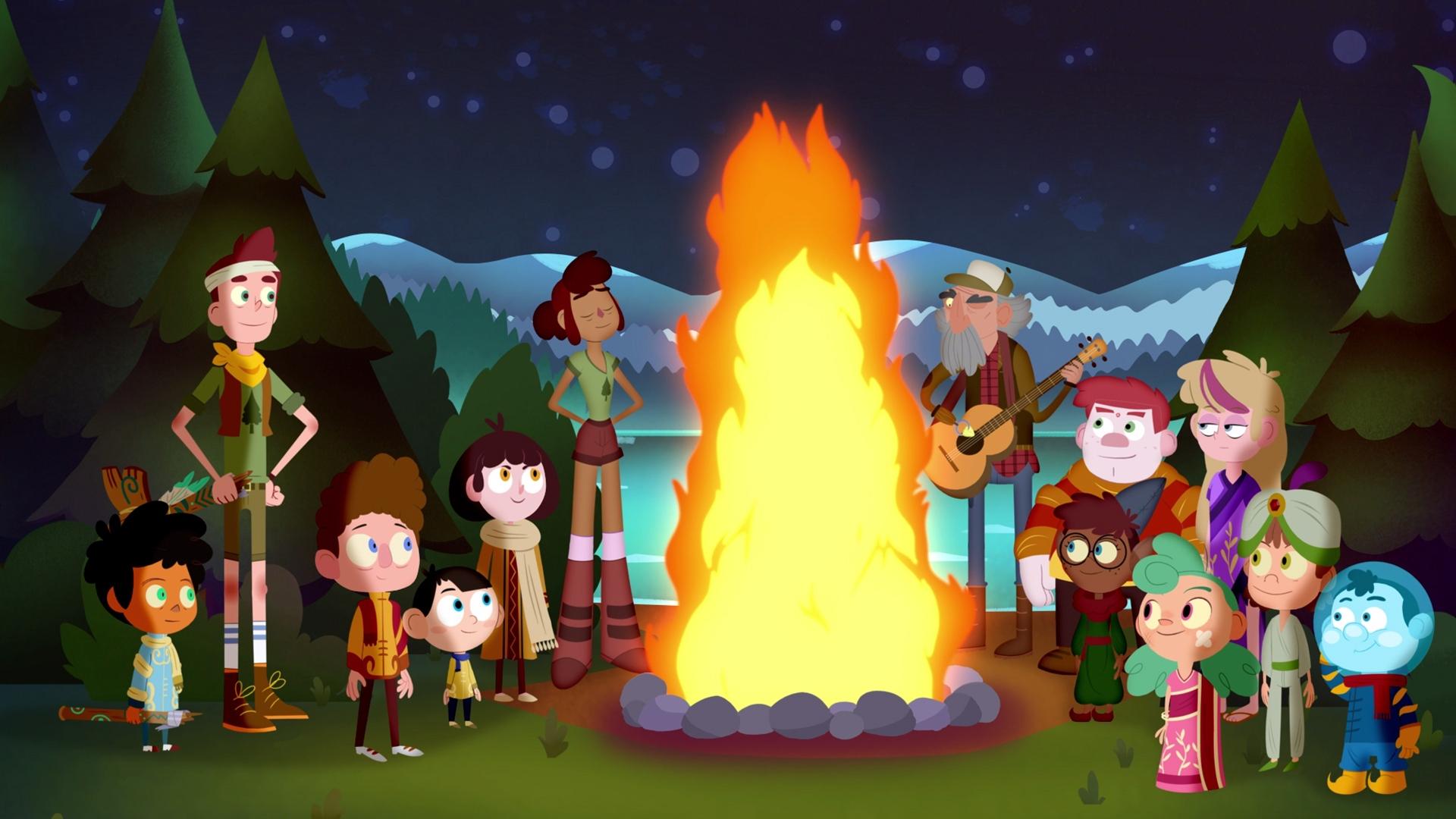 Camp Camp Background