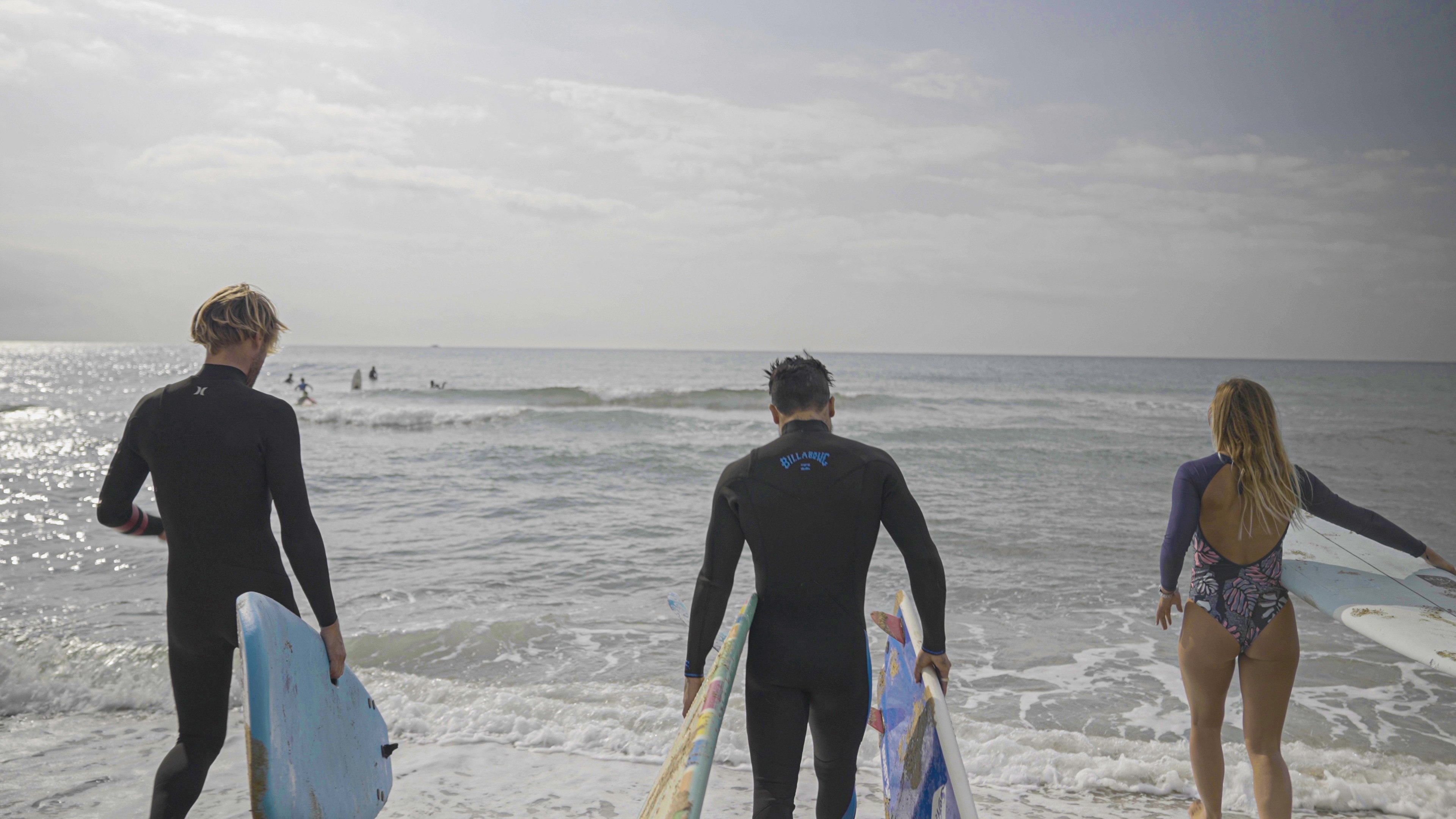 Barcelona Surf Destination Background