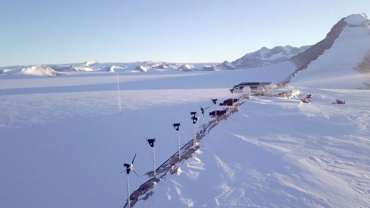 Guardians of the Antarctic Background