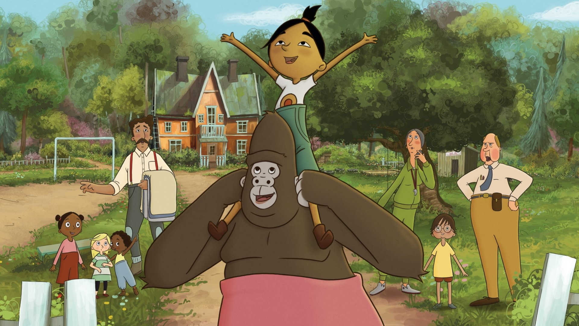 The Ape Star Background