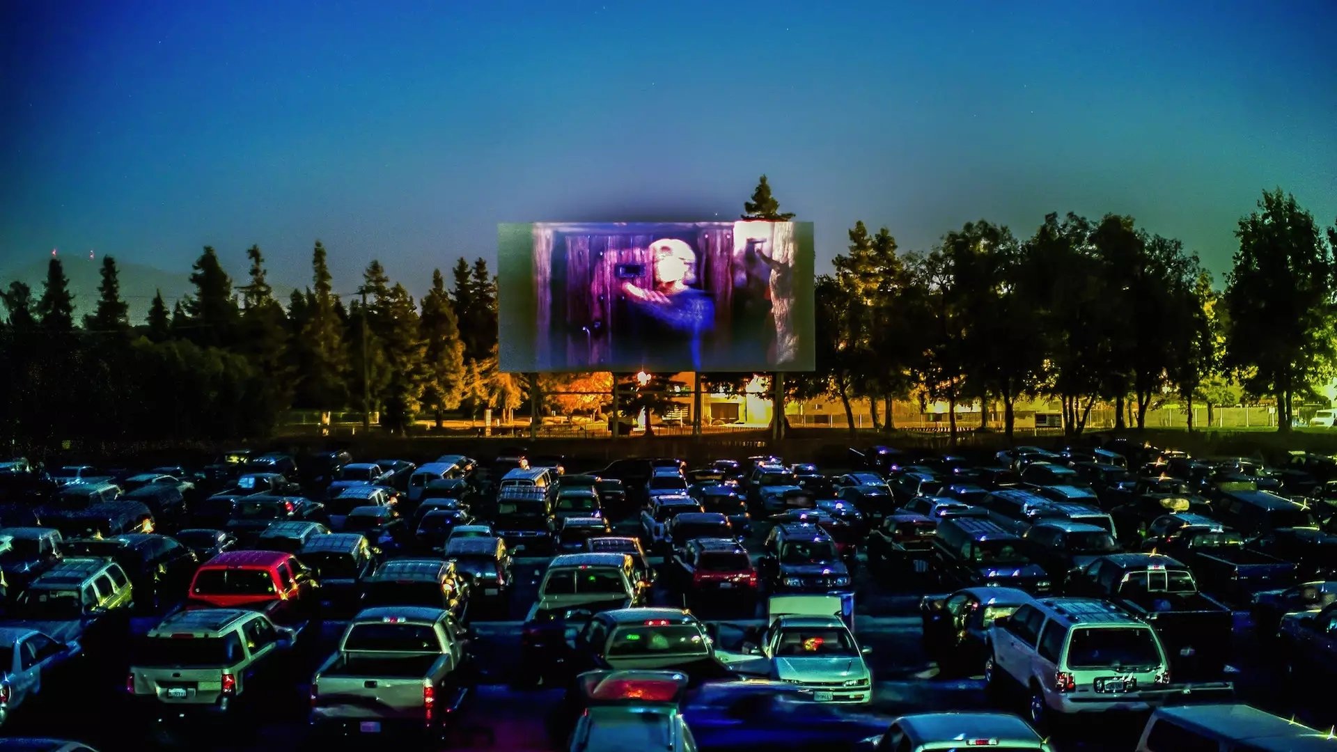 At the Drive-In Background