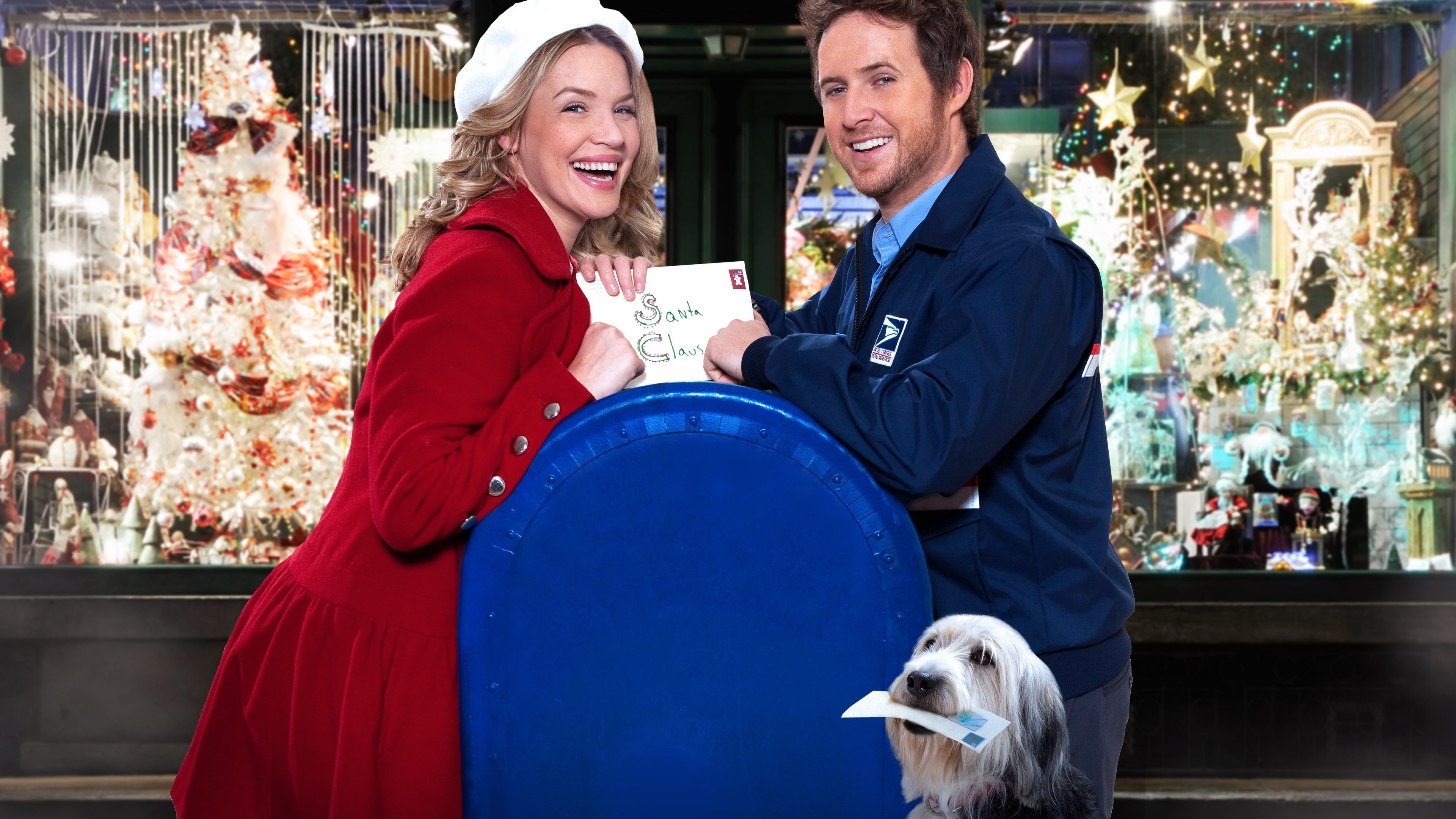 Christmas Mail Background