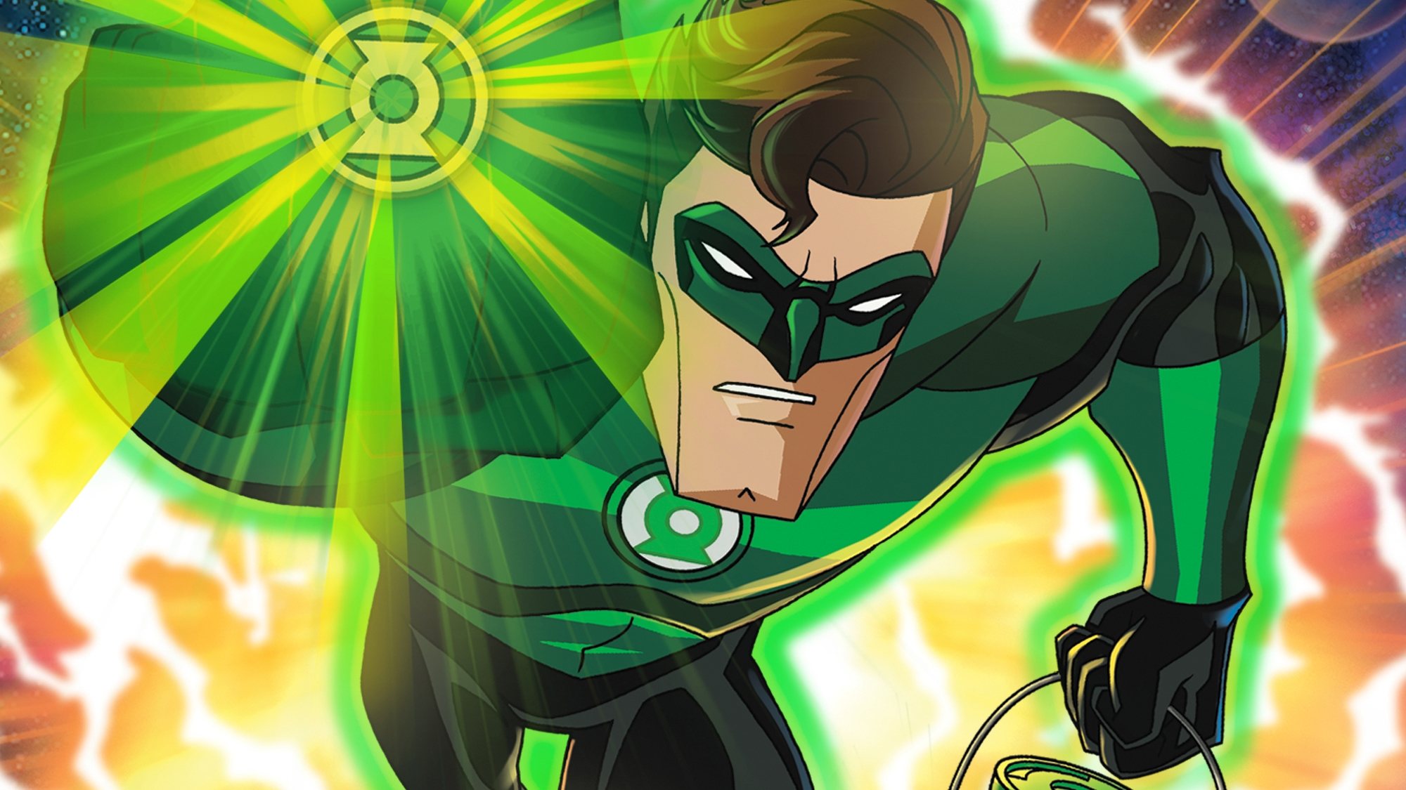 Green Lantern: First Flight Background